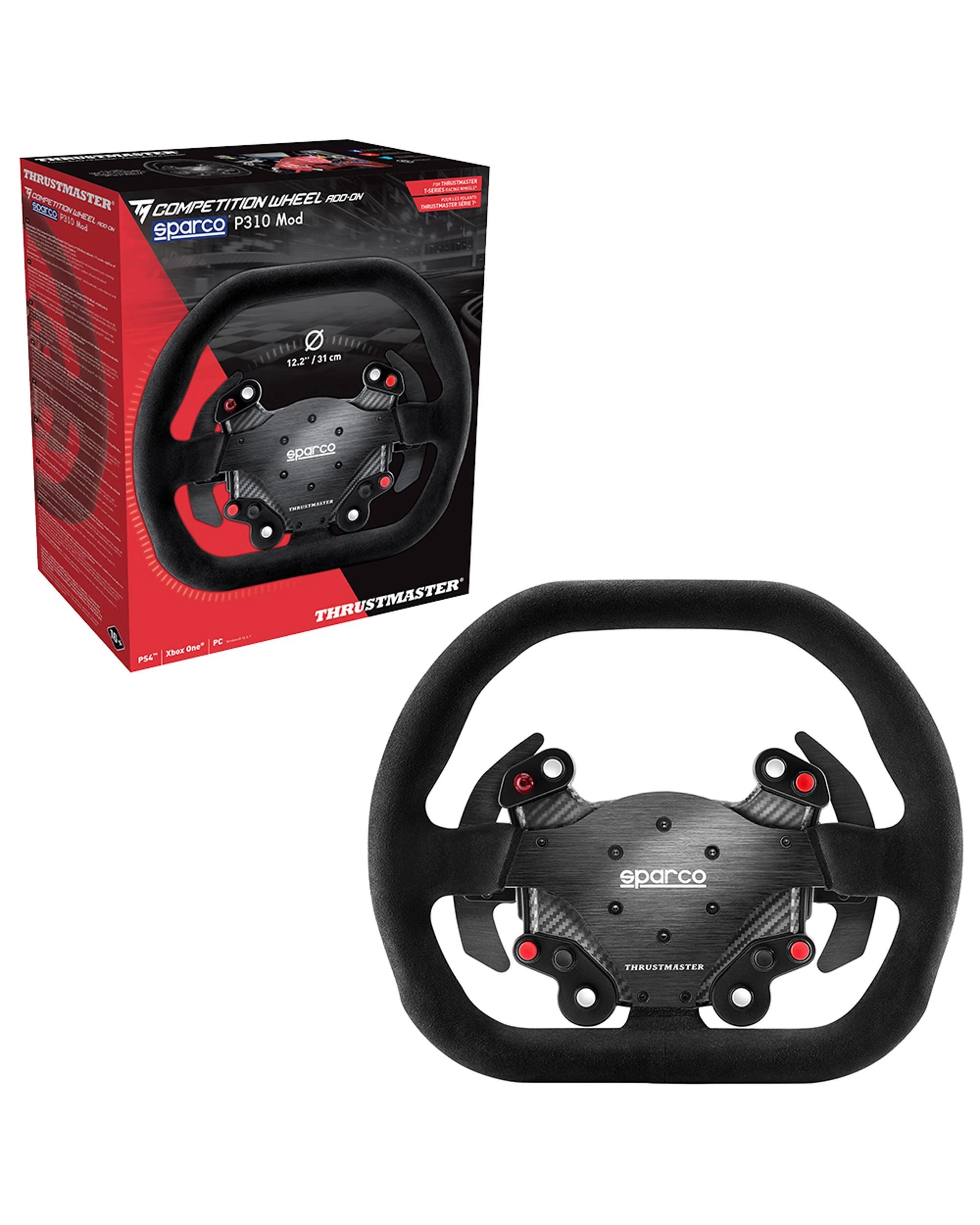 1 Thrustmaster TM Competition Wheel SPARCO P310 Mod ADD-ON - Black, 1 of 8