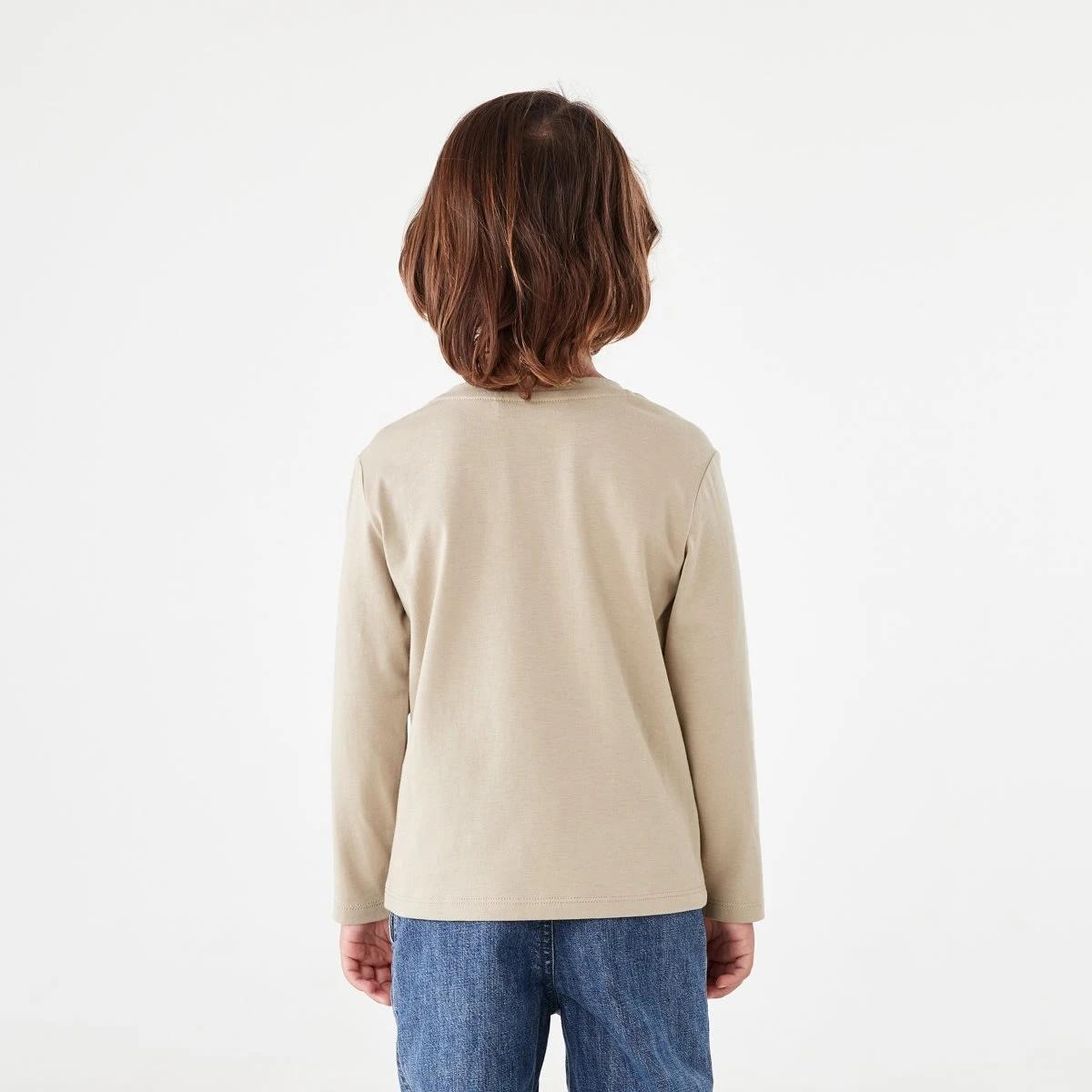 2 Long Sleeve Print T-shirt Bge Dino, 2 of 8