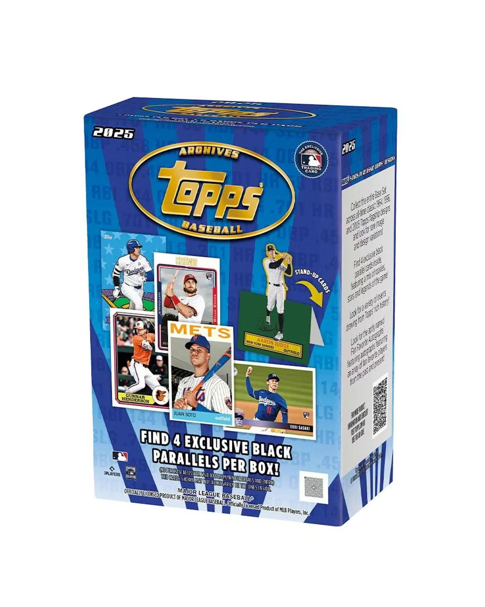 1 Topps MLB 2025 Archives Baseball Blaster Box, 1 of 10