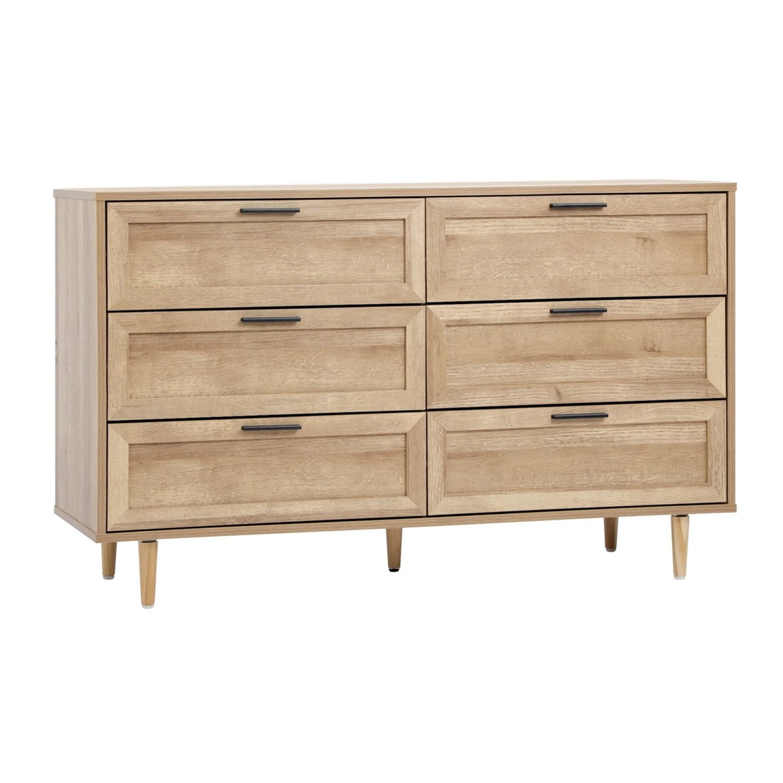 6 Oikiture 6 Chest Of Drawers Dresser Chest Storage Cabinet Lowboy
 - Natural, 6 of 10