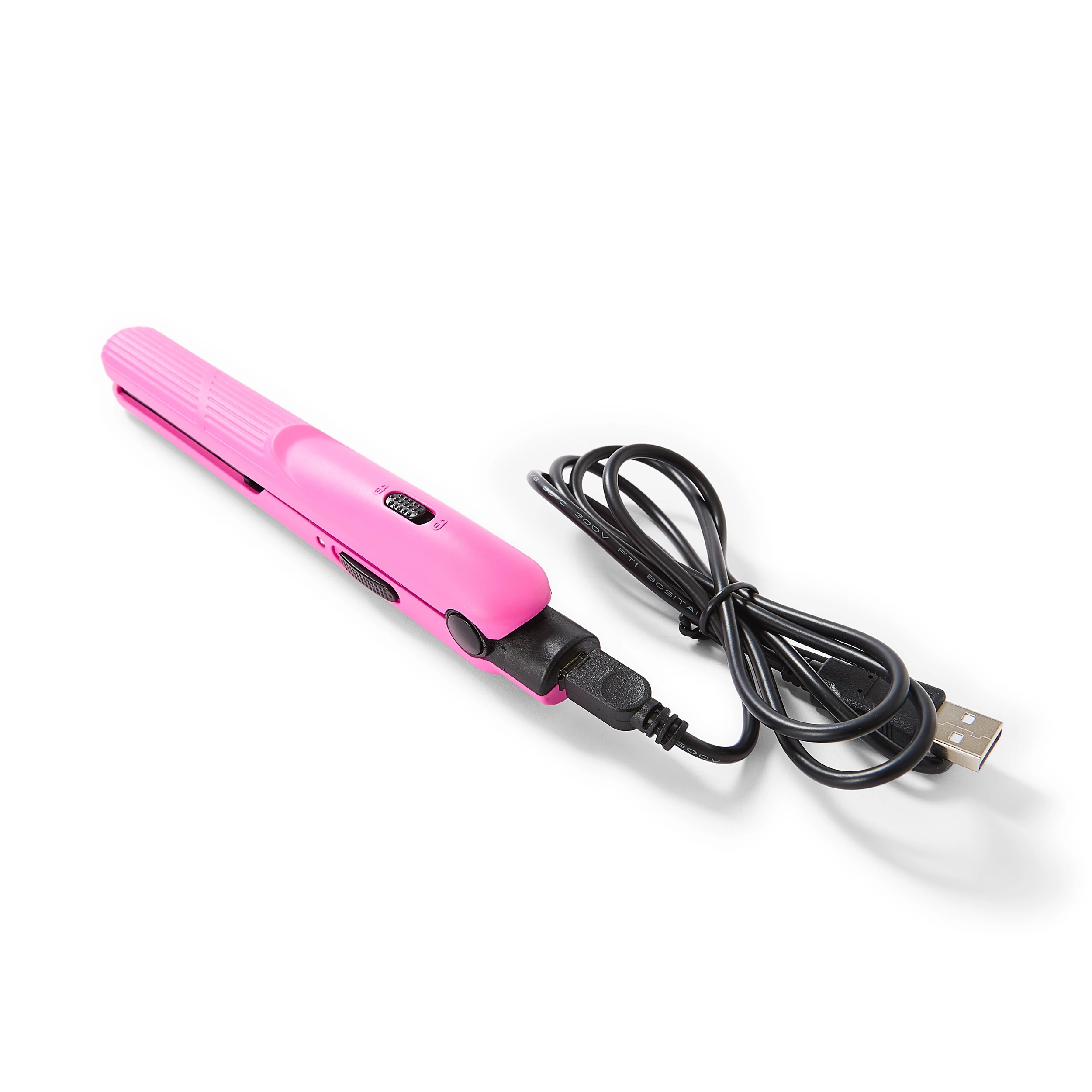 9 Mini USB Straightener - Hot Pink, 9 of 9