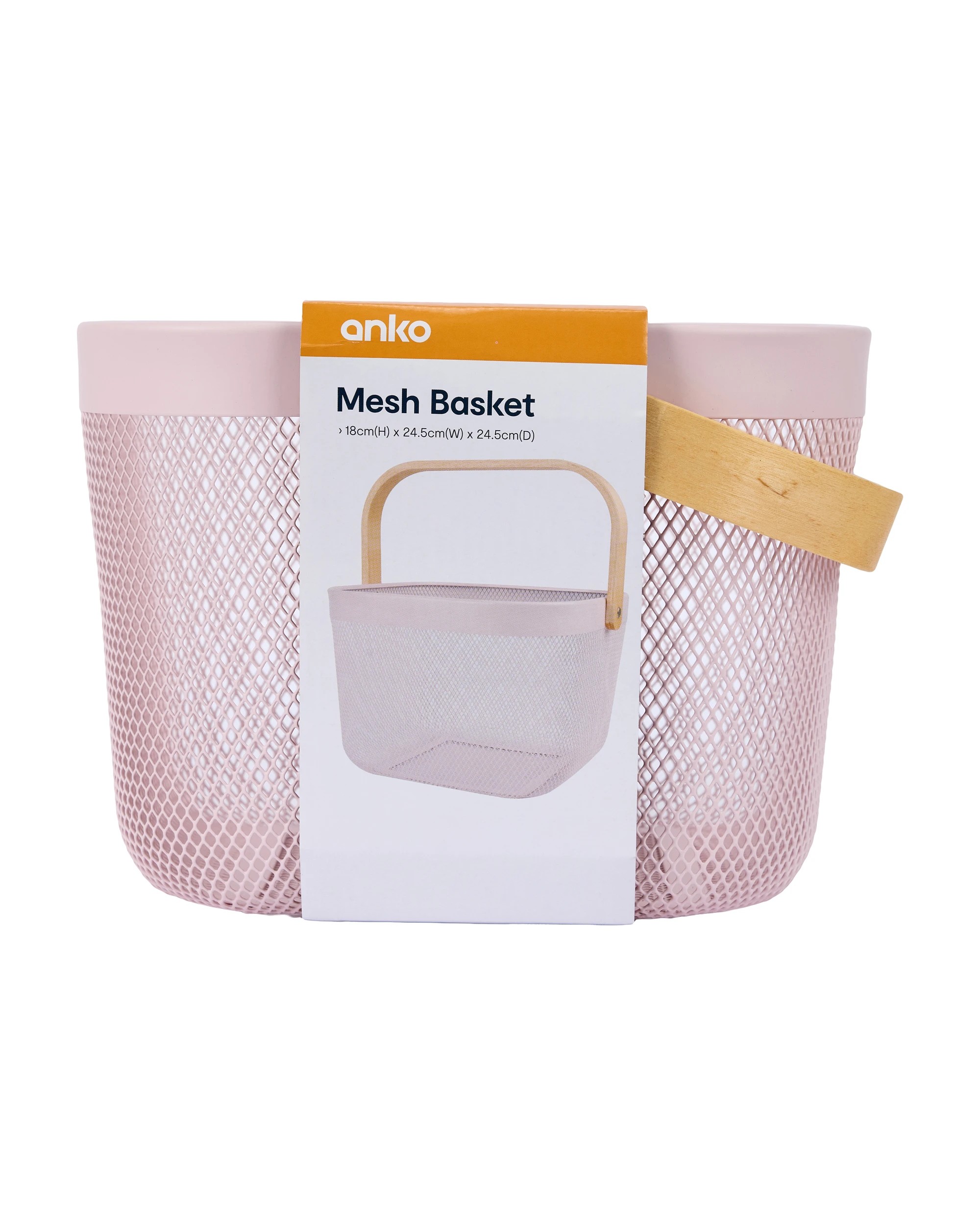 5 Mesh Basket - Pink, 5 of 5