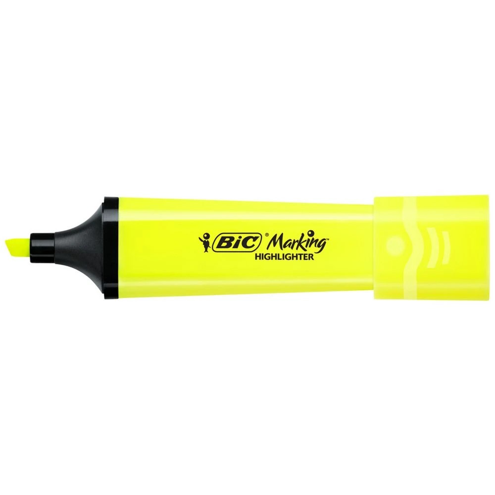 2 Bic Tank Marking Highlighter Yellow, 2 of 5