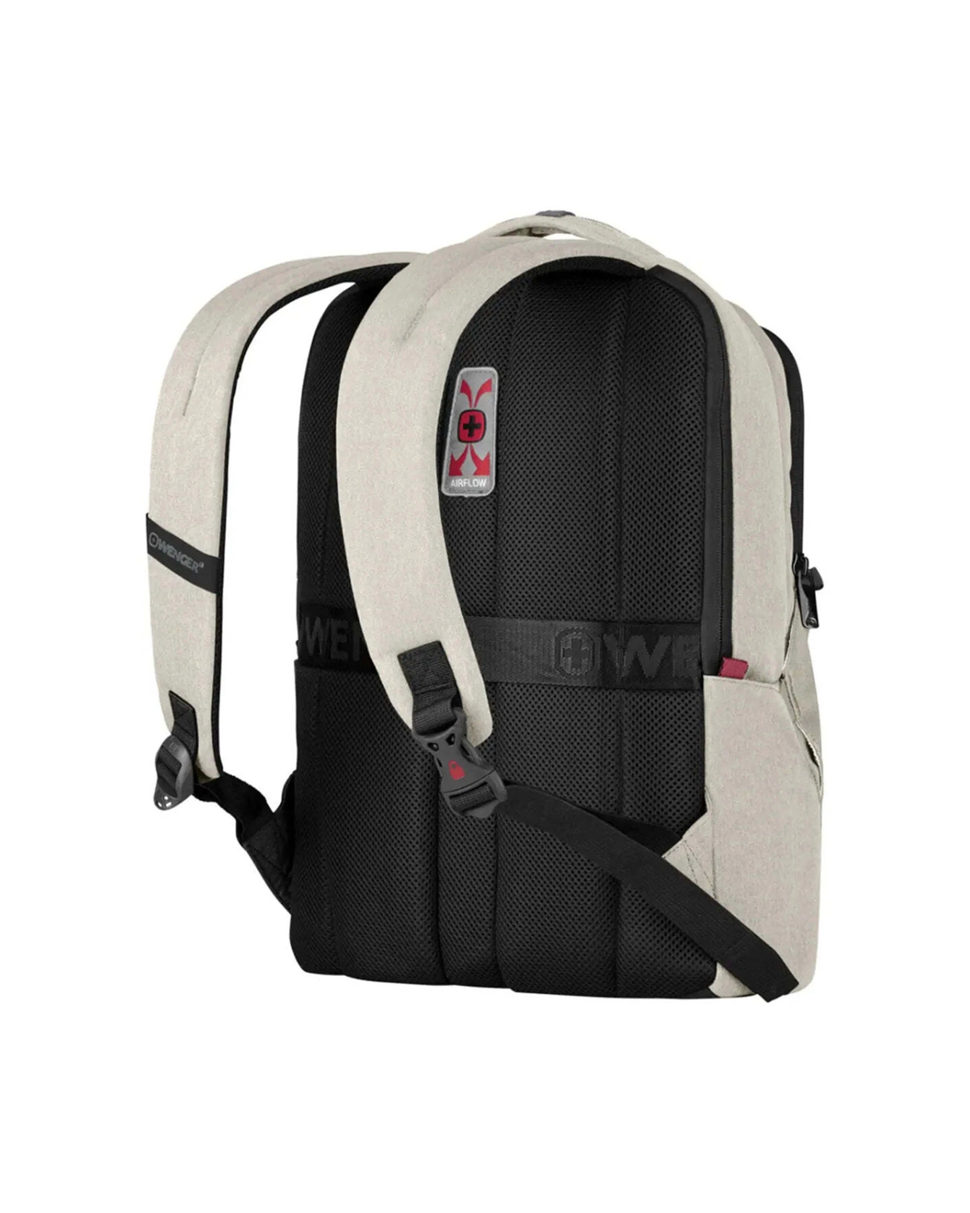 5 Wenger MX Light 16in Laptop Backpack With Tablet Pocket SmartOrg Organiser 21L Sand - White, 5 of 8