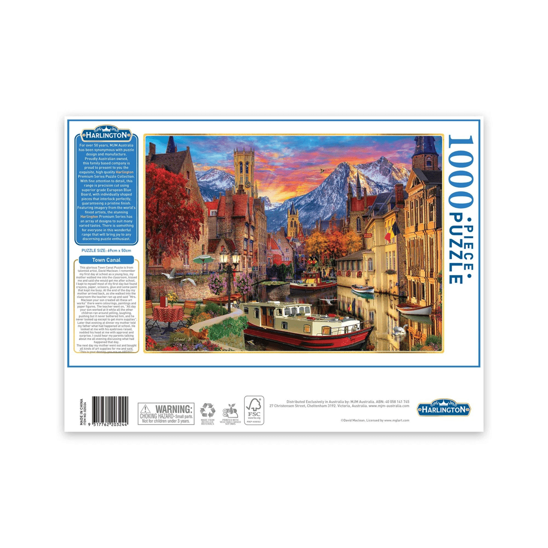 10 Harlington 1000 Piece Jigsaw Puzzle - Castles & Cottages - Assorted* - Multi, 10 of 10