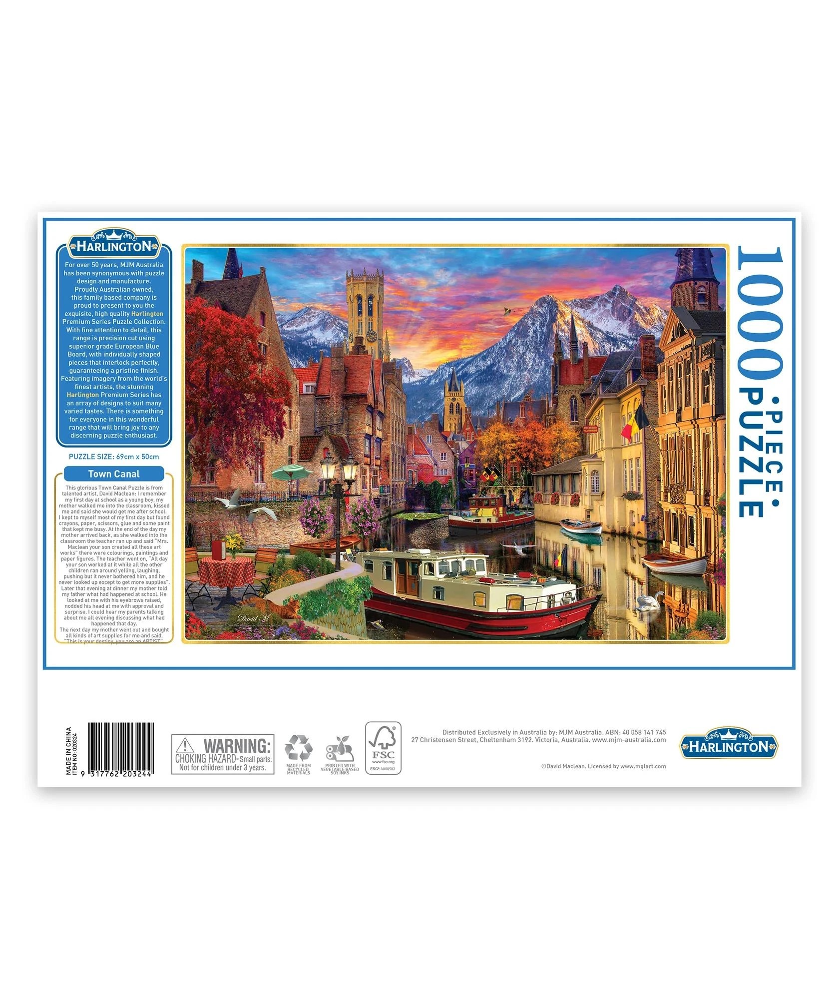 10 Harlington 1000 Piece Jigsaw Puzzle - Castles & Cottages - Assorted* - Multi, 10 of 10