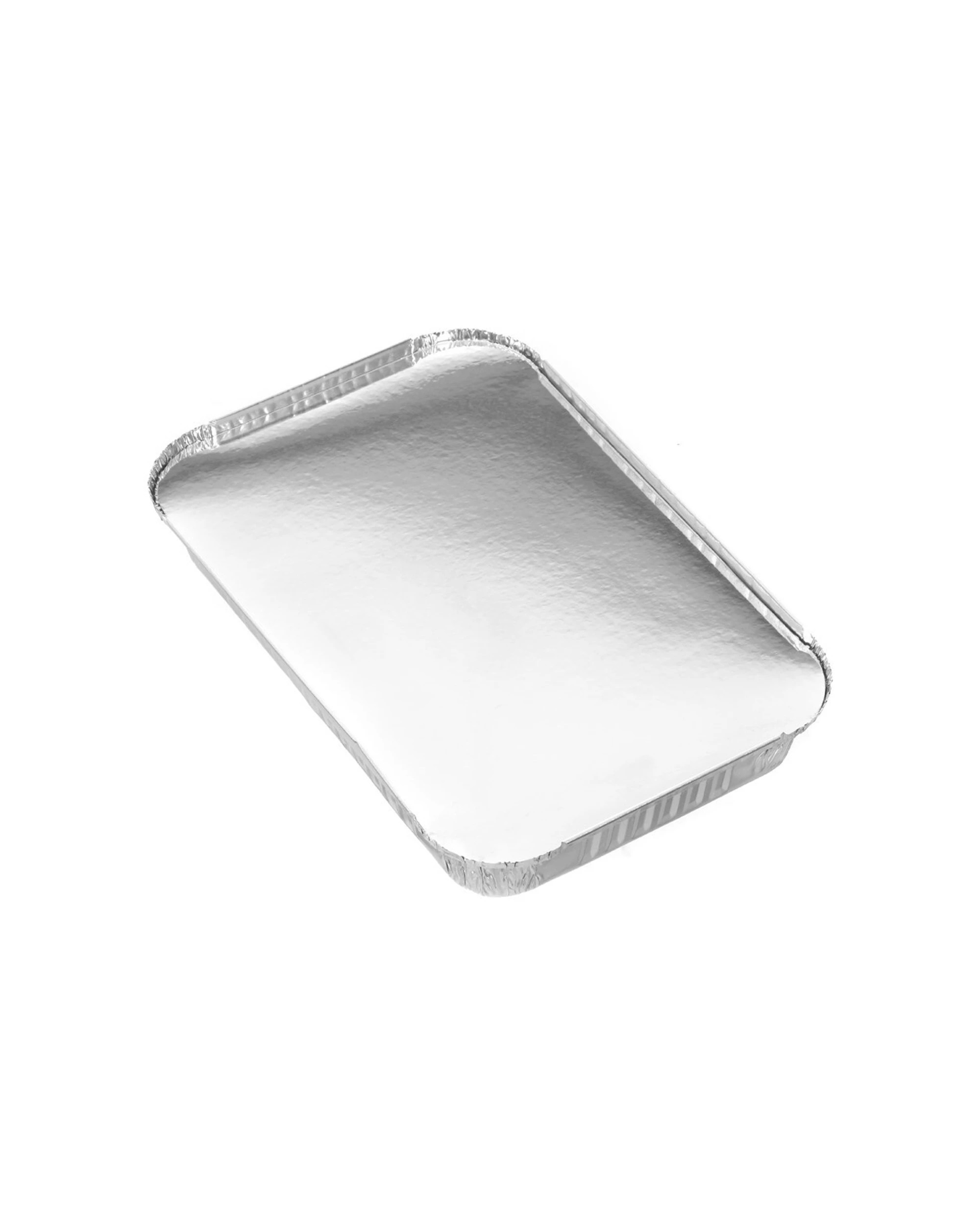 5 Lemon & Lime 4x 4PC Rectangle Baking Foil Container With Lid Set - Metallic, 5 of 5