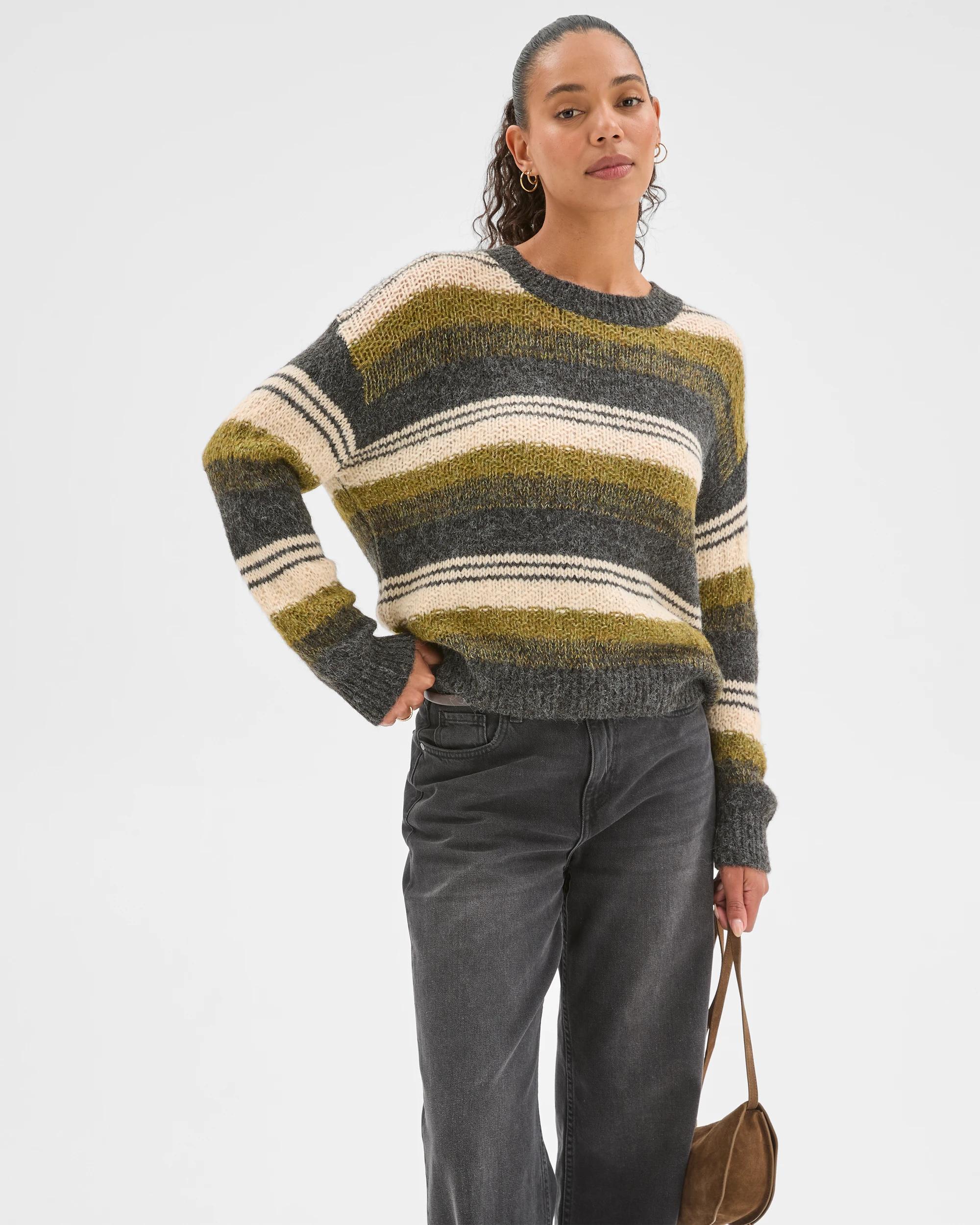 2 Target Woman Lofty Variegated Stripe Jumper STRIPE, 2 of 7
