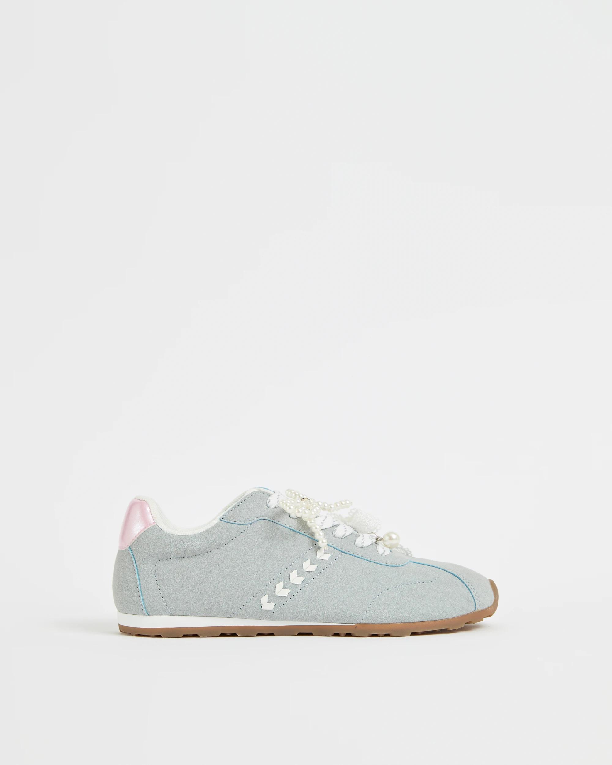 1 Target Youth Sleek Retro Sneakers BLUE, 1 of 3