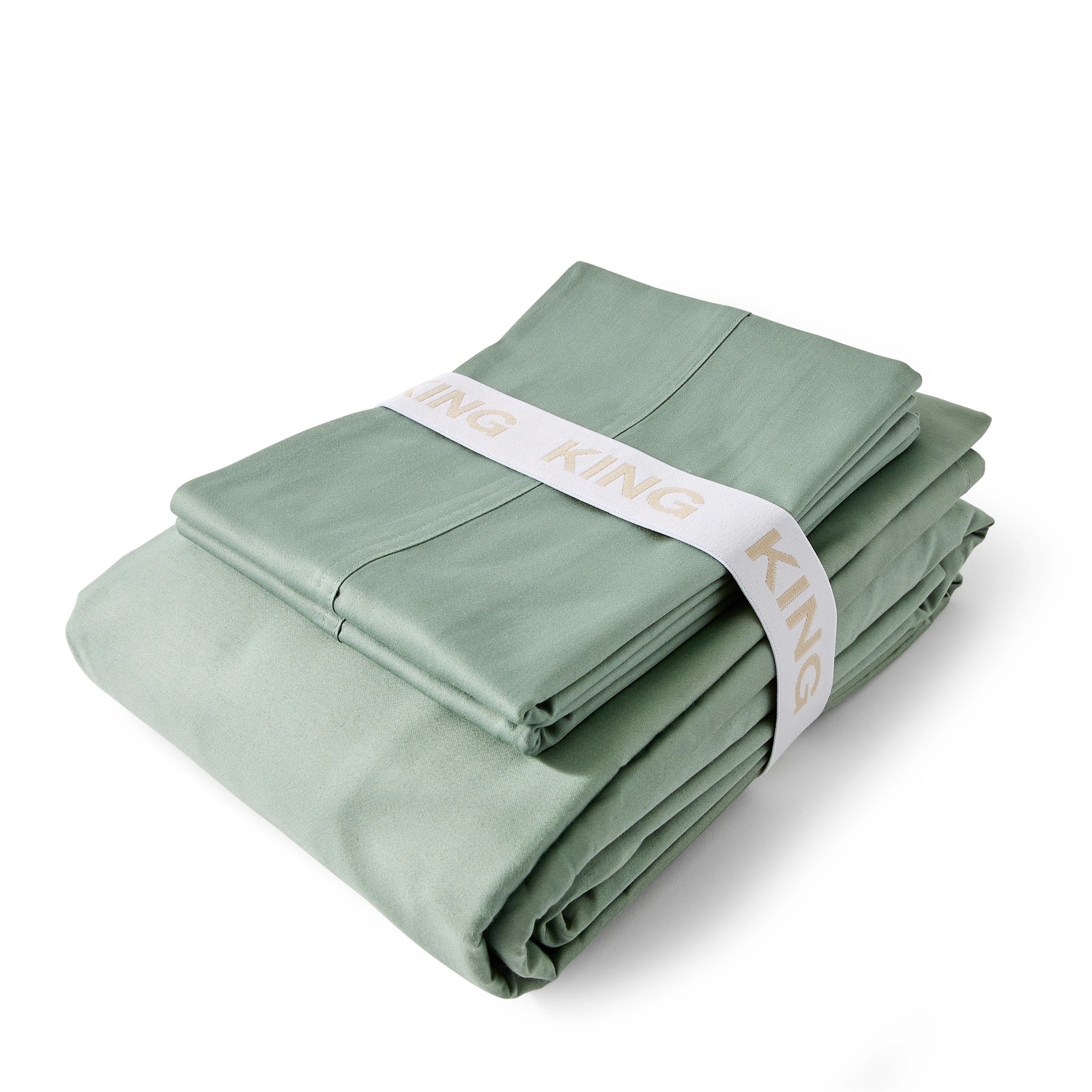 1 4 Pack Linen Bed Storage Bands – King, 1 of 5