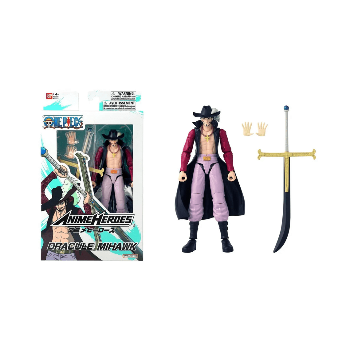 7 Anime Heroes One Piece Figurine - Assorted, 7 of 7