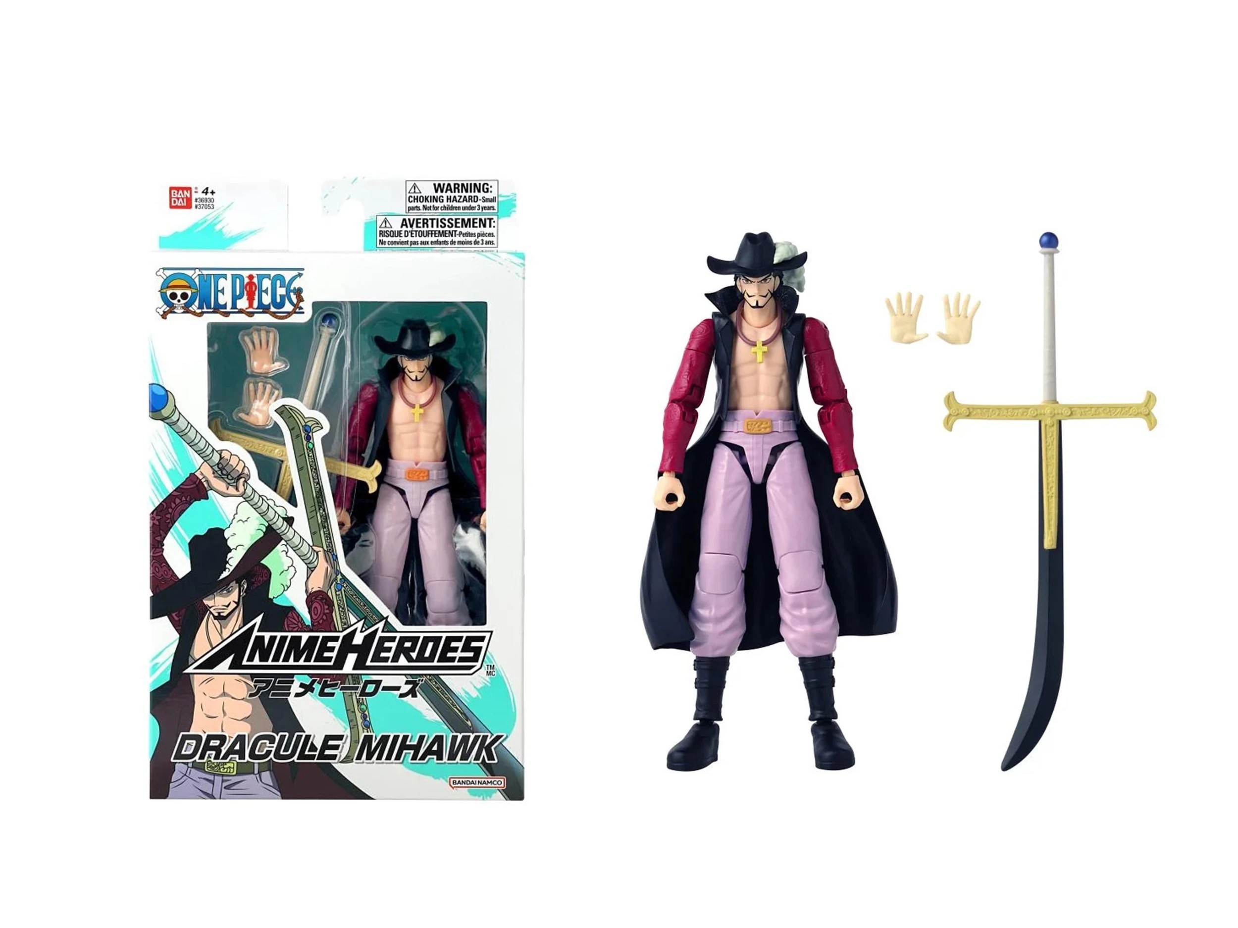 7 Anime Heroes One Piece Figurine - Assorted, 7 of 7