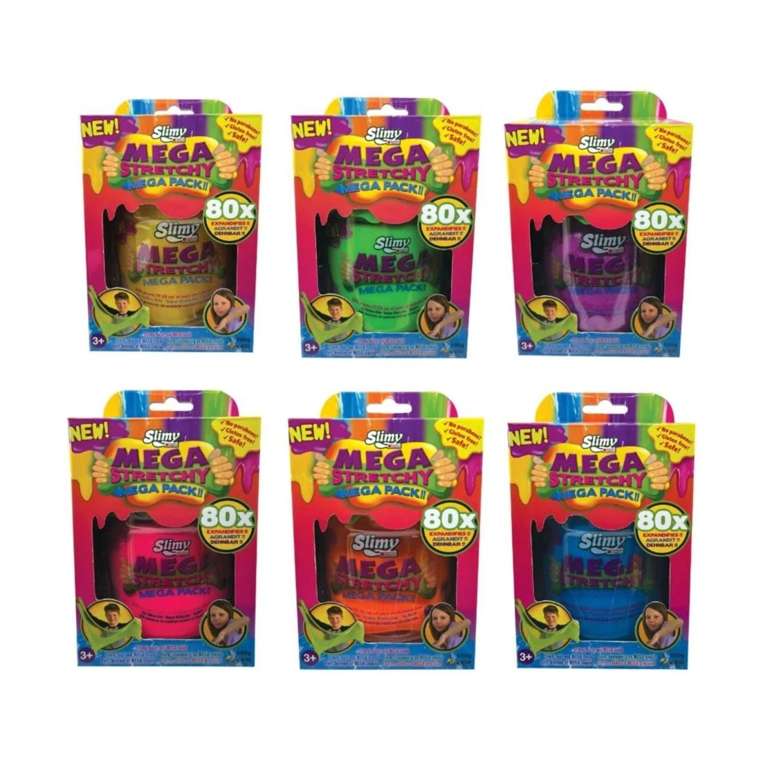 1 Slimy Mega Stretchy Mega Pack - Assorted, 1 of 7