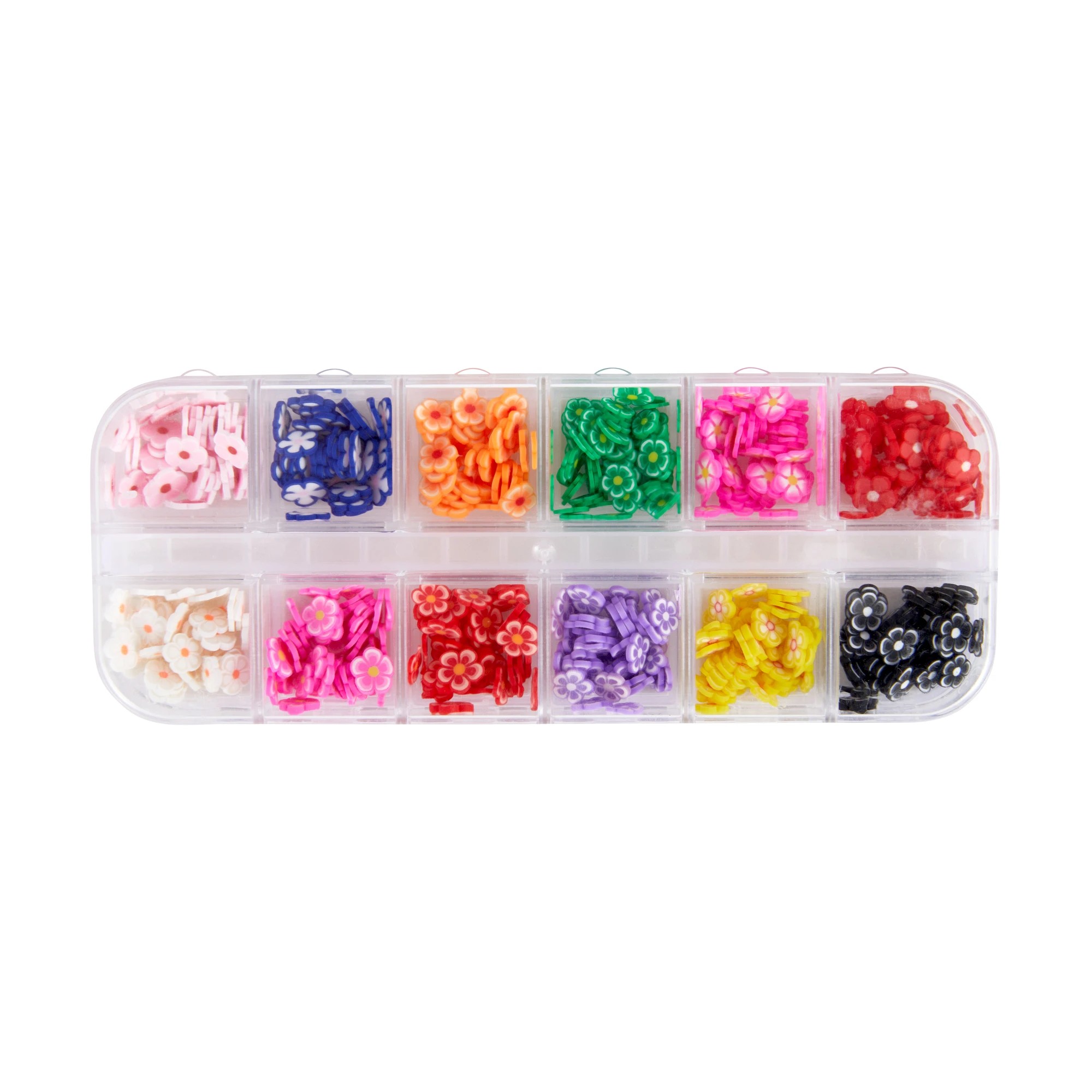2 Resin Craft Clay Chips - Flower, 2 of 2