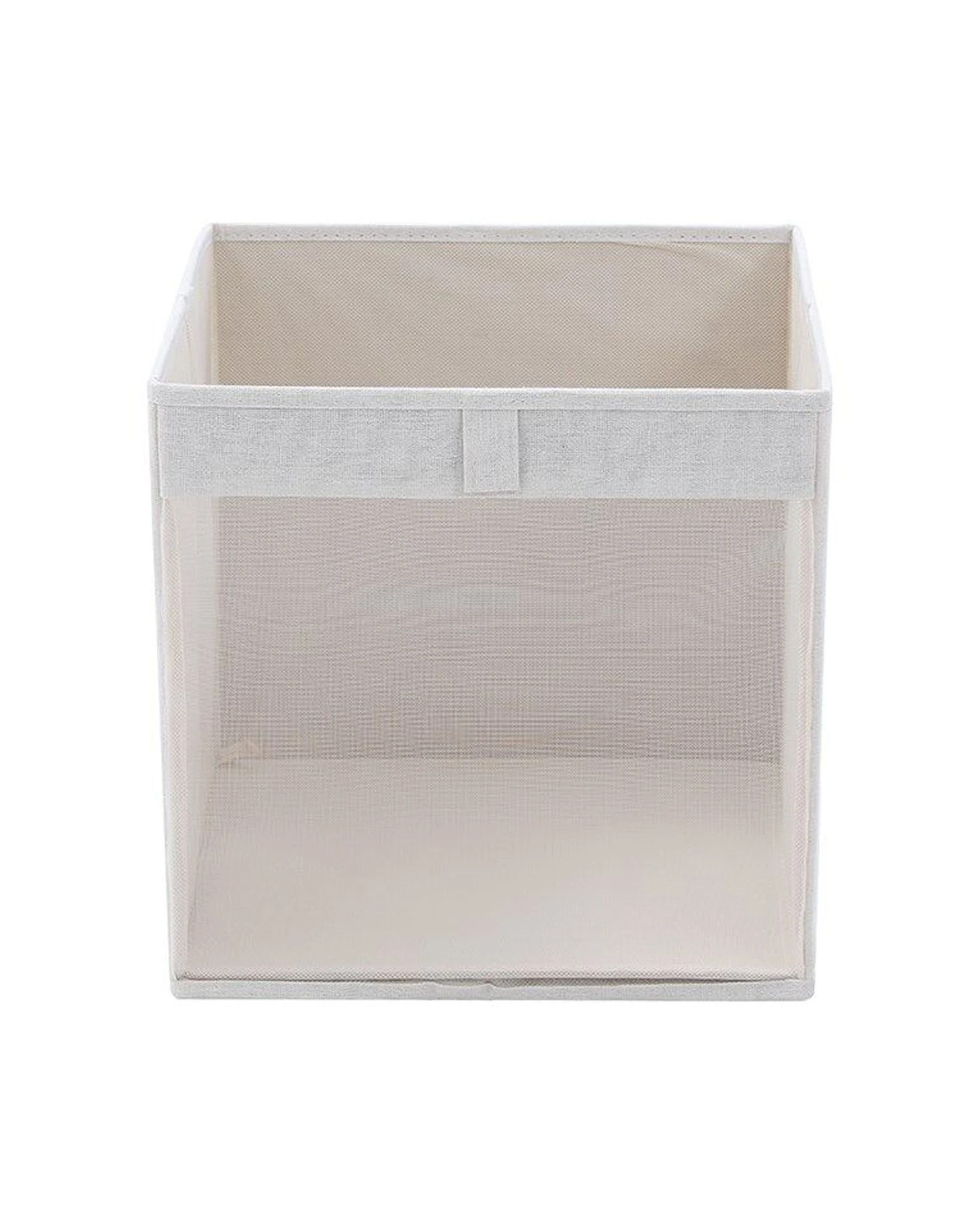 2 Boxsweden Kloset Linen Foldable Wardrobe Organising Storage Cube 30x30x30cm
 - white, 2 of 4