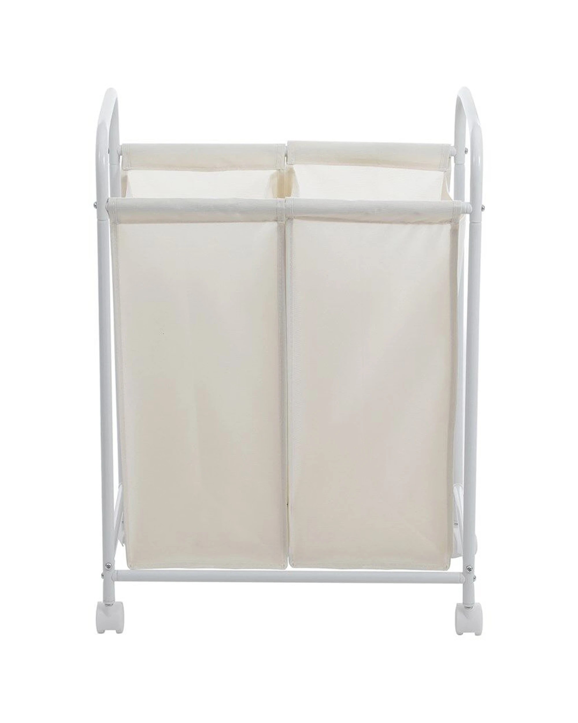 3 Boxsweden Lightweight Laundry 2 Section Cart With Wheels 50x33x70cm - Assorted, 3 of 8