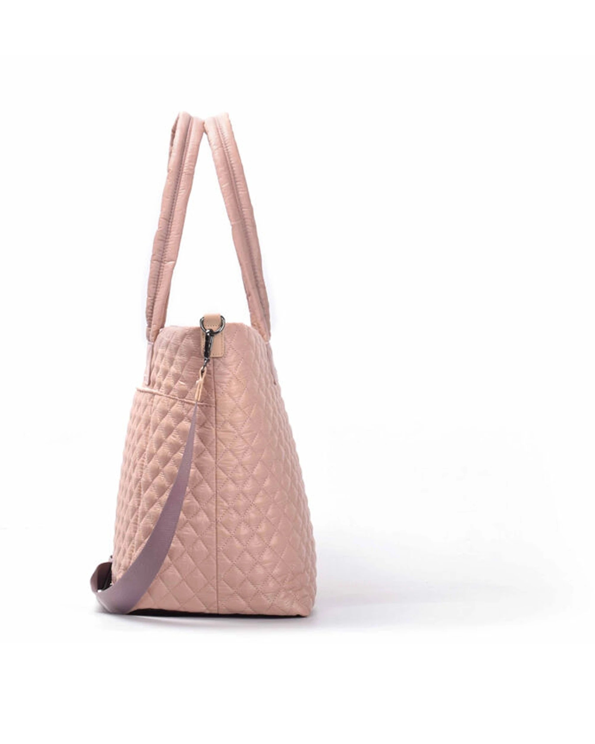 2 Tosca Metro Large Travel Tote Bag With Detachable Shoulder Strap - Pink, 2 of 8