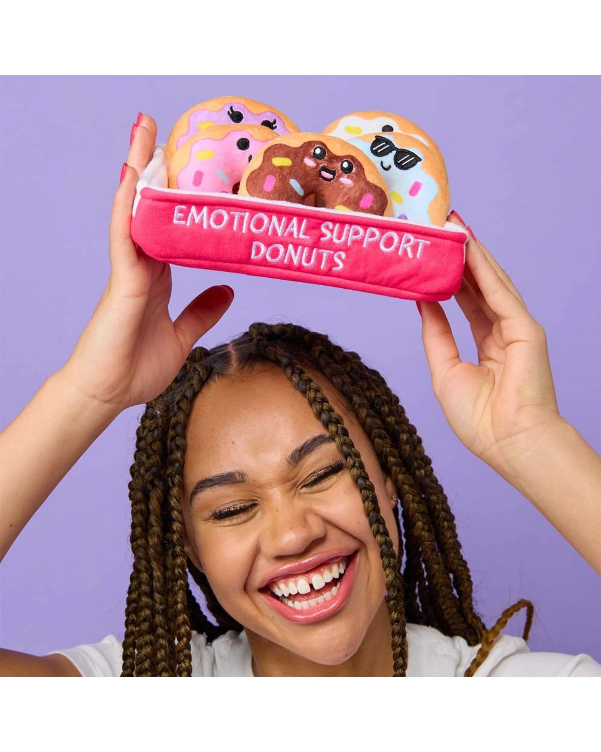 10 Emotional Support Donuts Plush Set, 10 of 10