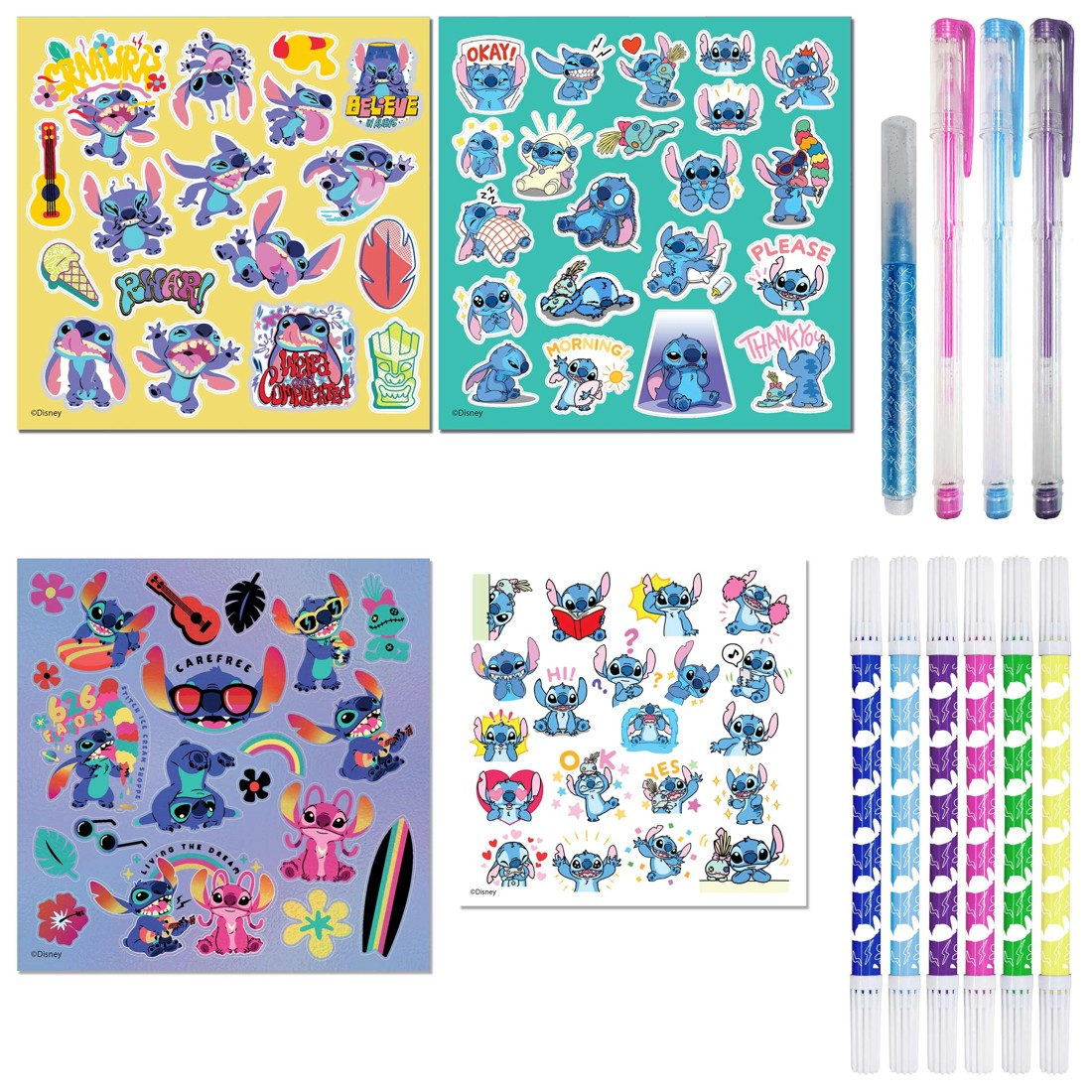 3 Kaleidoscope Disney Stitch Colouring and Activity Kit, 3 of 6