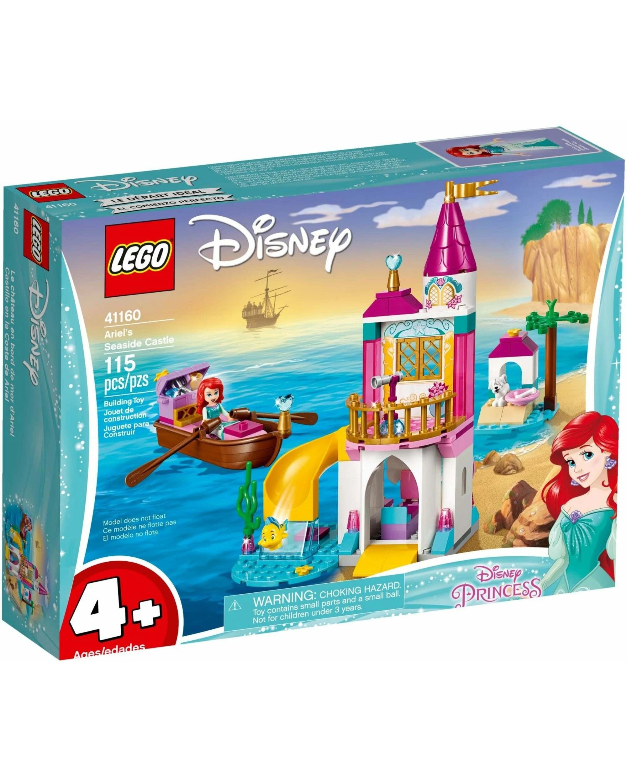 1 LEGO 41160 Ariel's Seaside Castle: Disney Princess Building Toy, 1 of 4