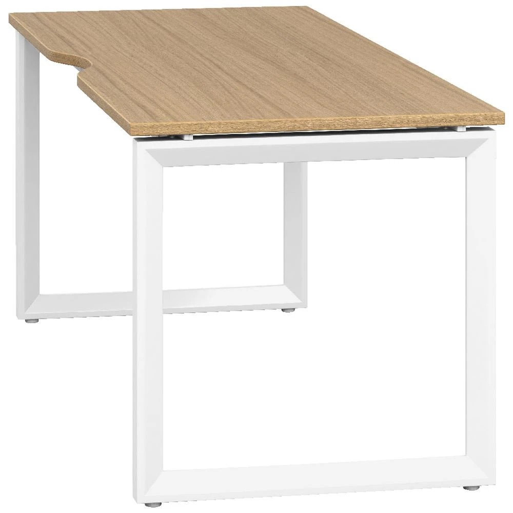 3 Stilford S2 Pro Version 1 Desk 1800 x 750mm Oak/White Desks, Tables and Workstations, 3 of 4