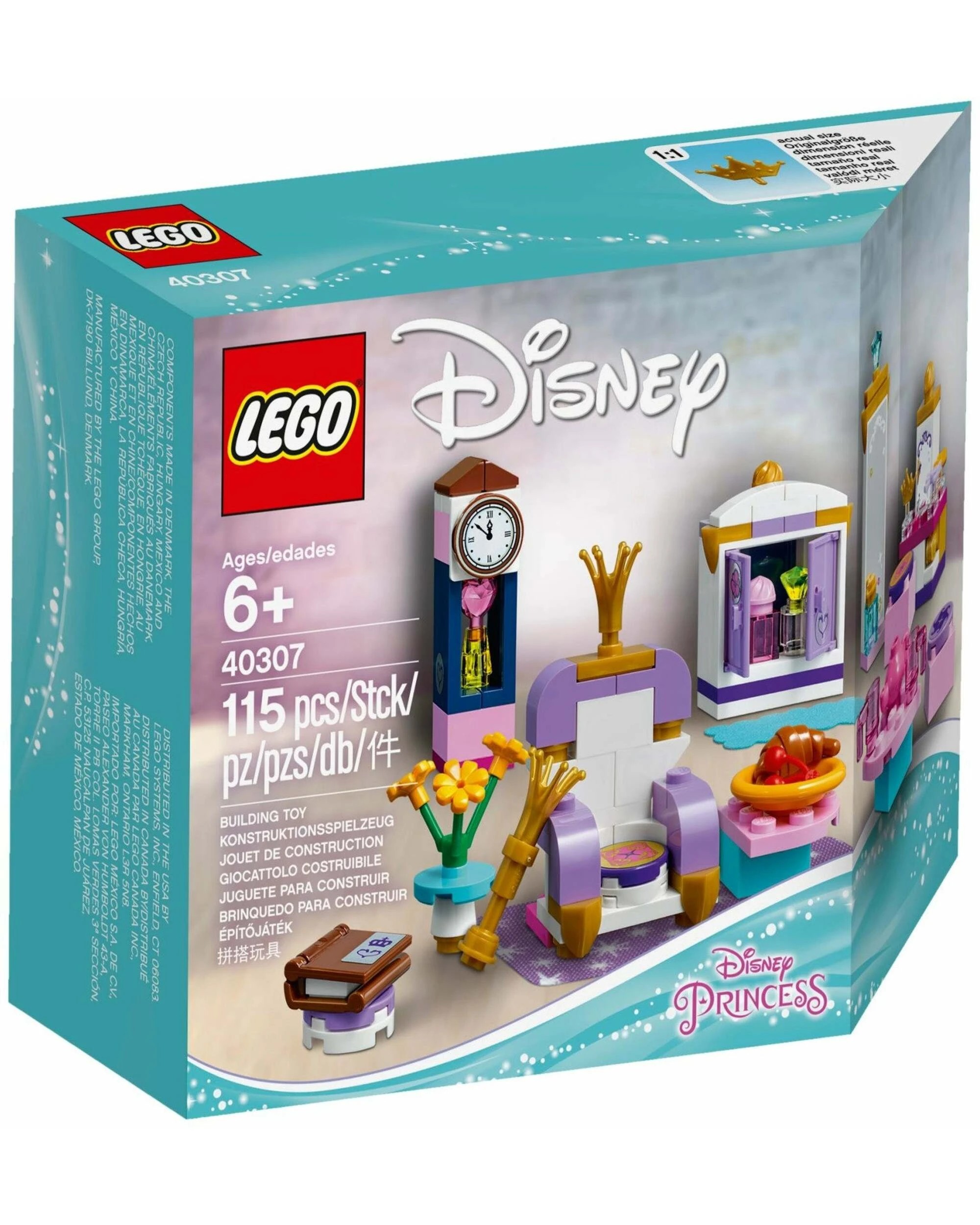 1 LEGO 40307 Disney Castle Interior Kit: Furniture & Decor, 1 of 5