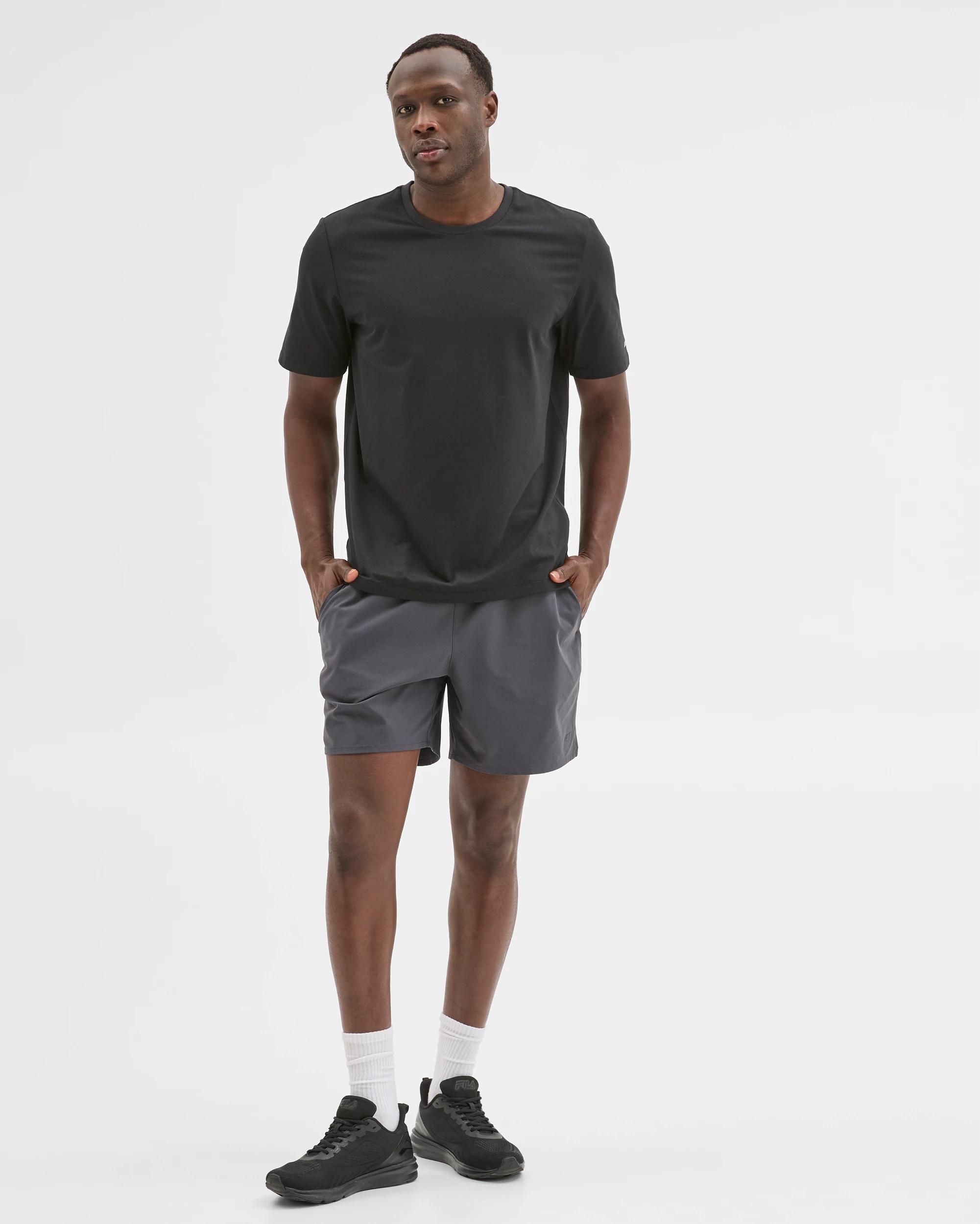 2 Target Active Australian Cotton Blend Active Training T-Shirt BLACK, 2 of 6