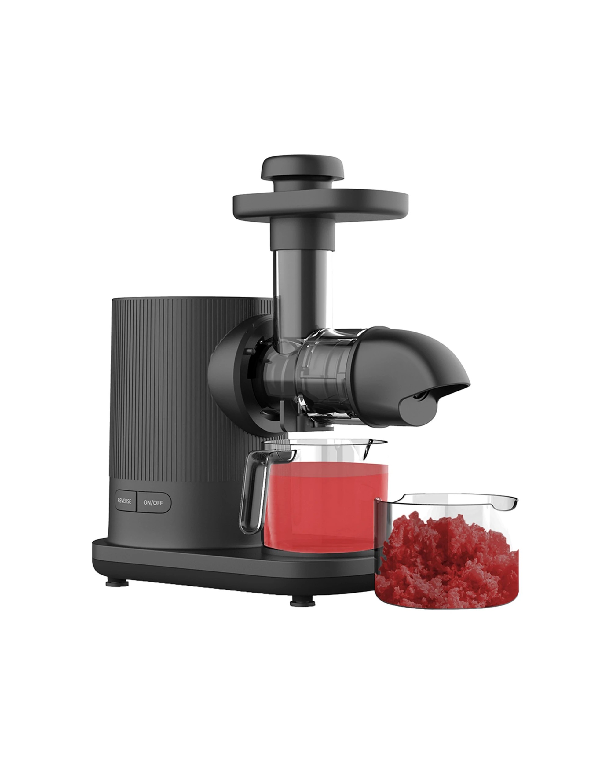 2 Lennox 36.5cm Cold Press Slow Juicer/fruit/juice Healthy Drink Maker 150w - Black, 2 of 9