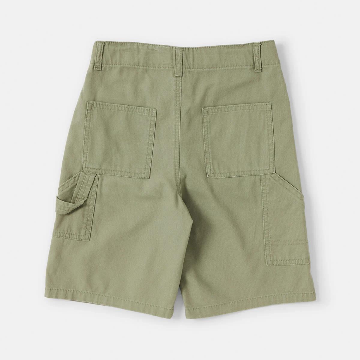 10 Carpenter Shorts Oil Green, 10 of 10