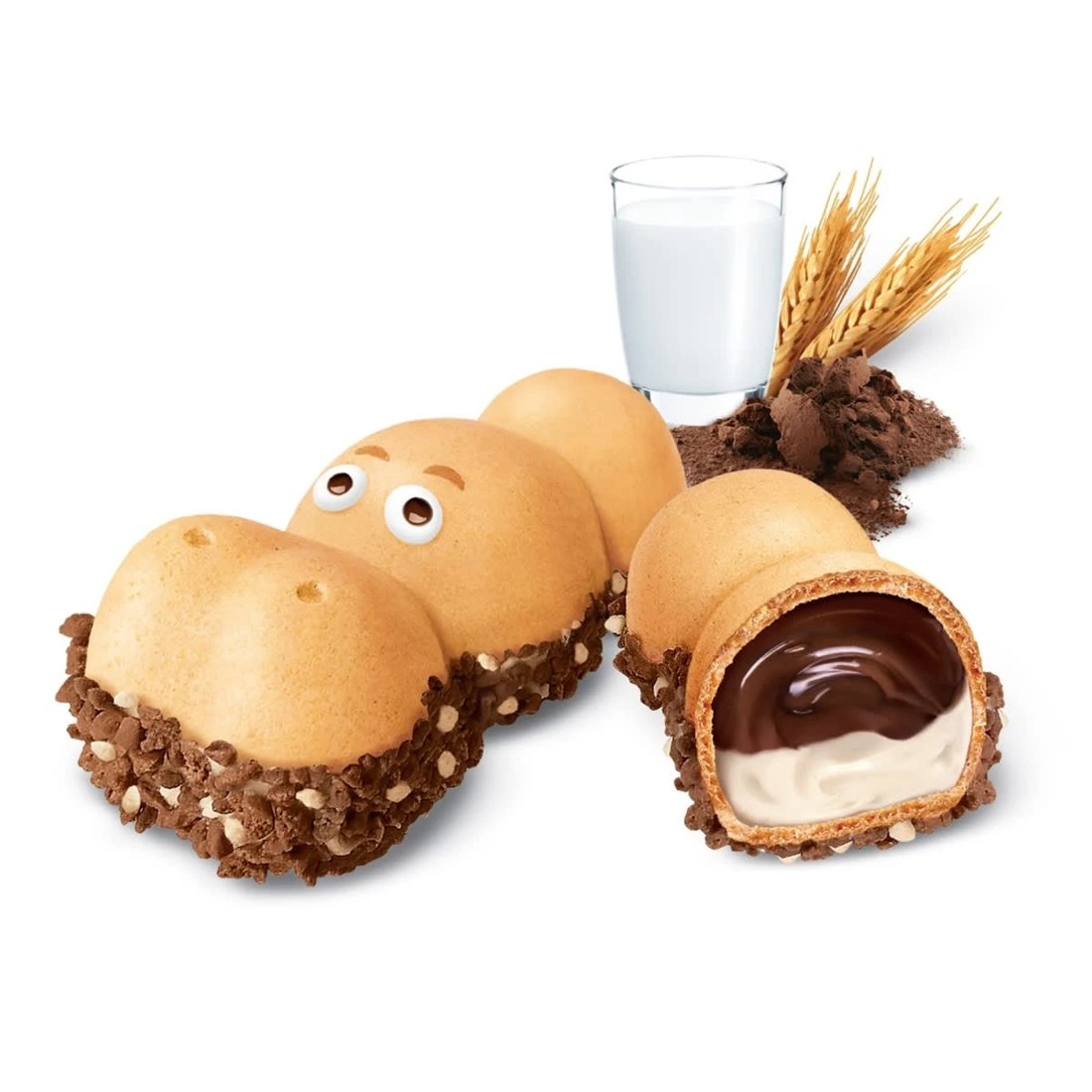 3 5 Pack Kinder Happy Hippo Cocoa Biscuit 103.5g, 3 of 3