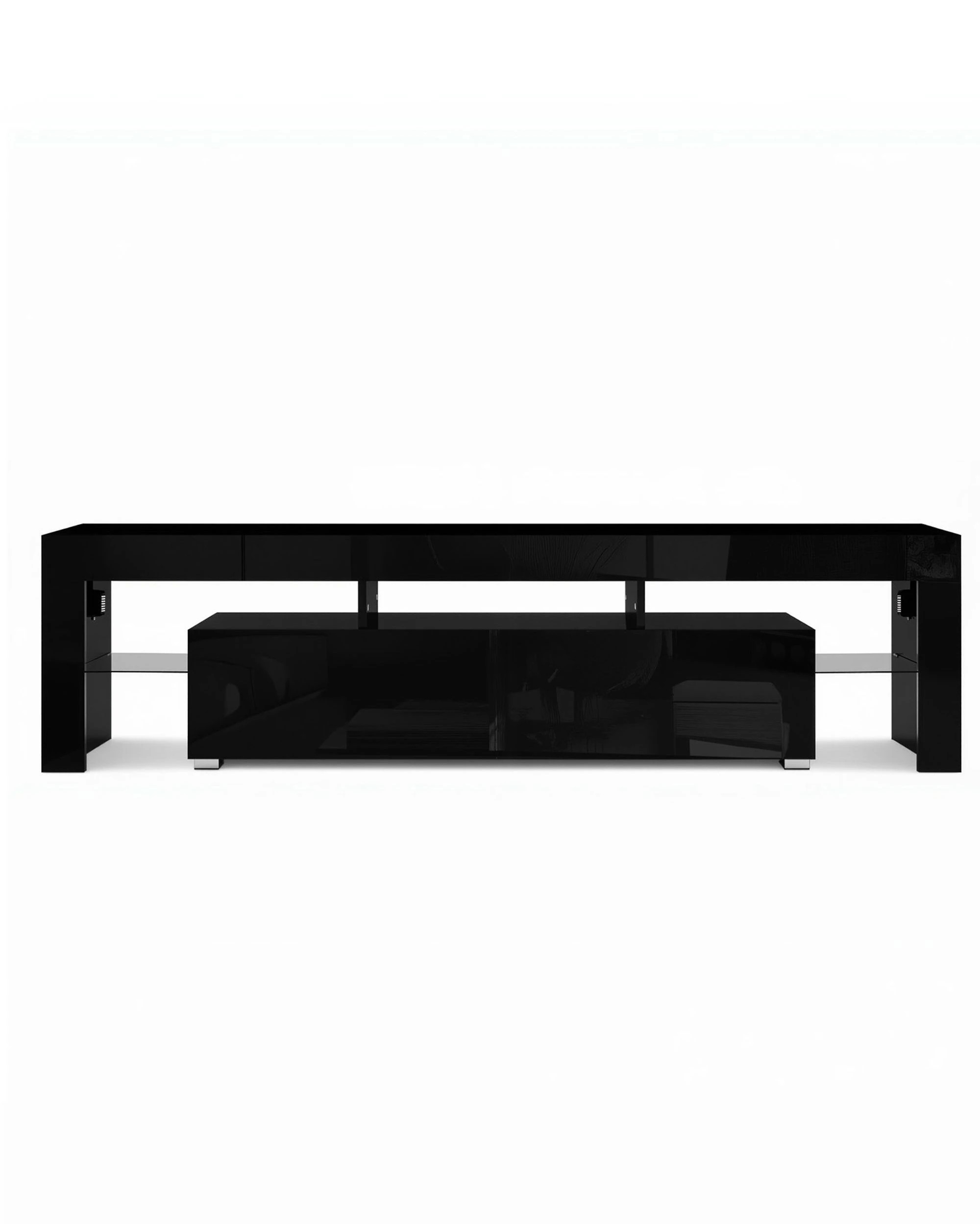 8 Artiss Entertainment Unit Tv Cabinet Led 189cm
 - Black, 8 of 8