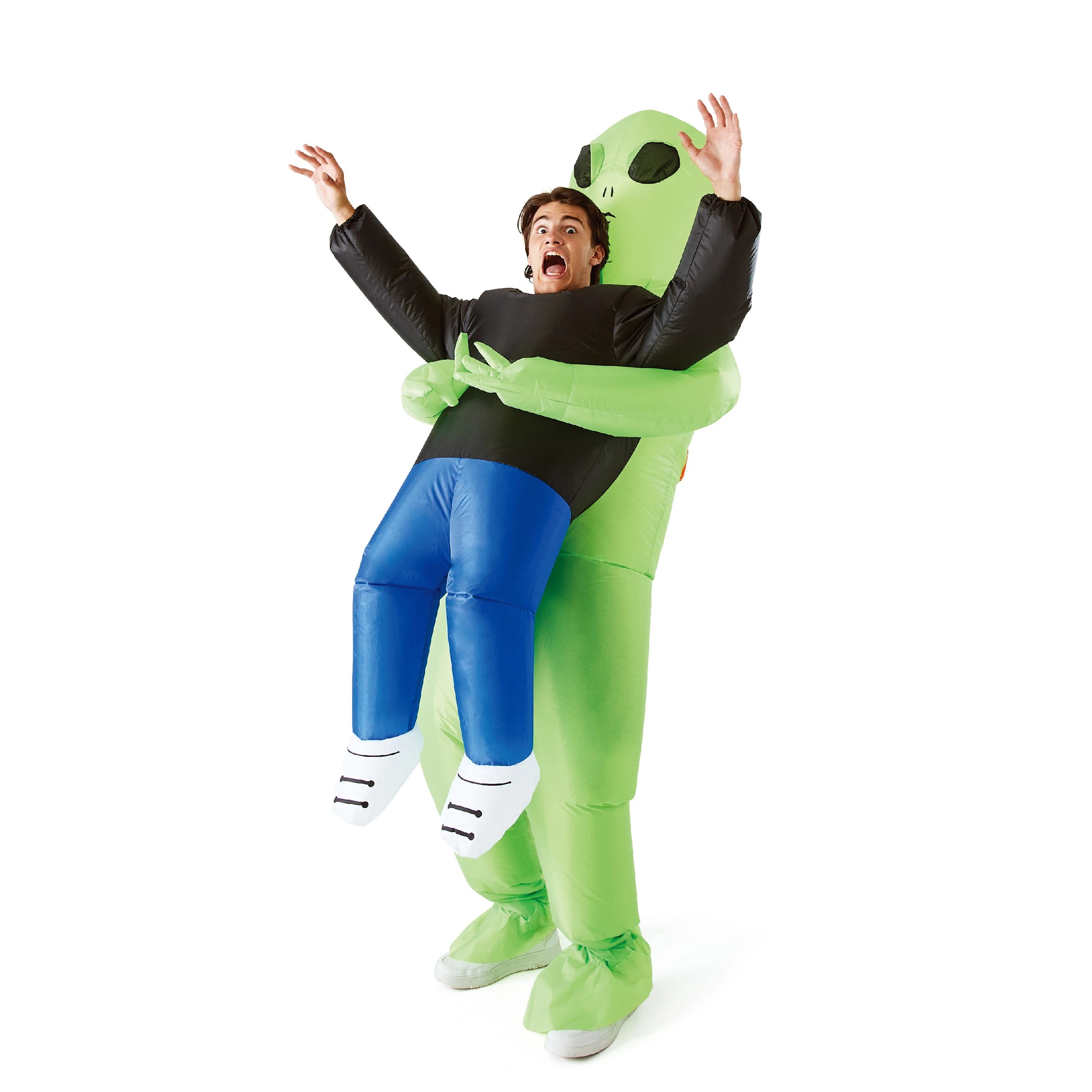 1 Inflatable Alien Costume - Adult, 1 of 10