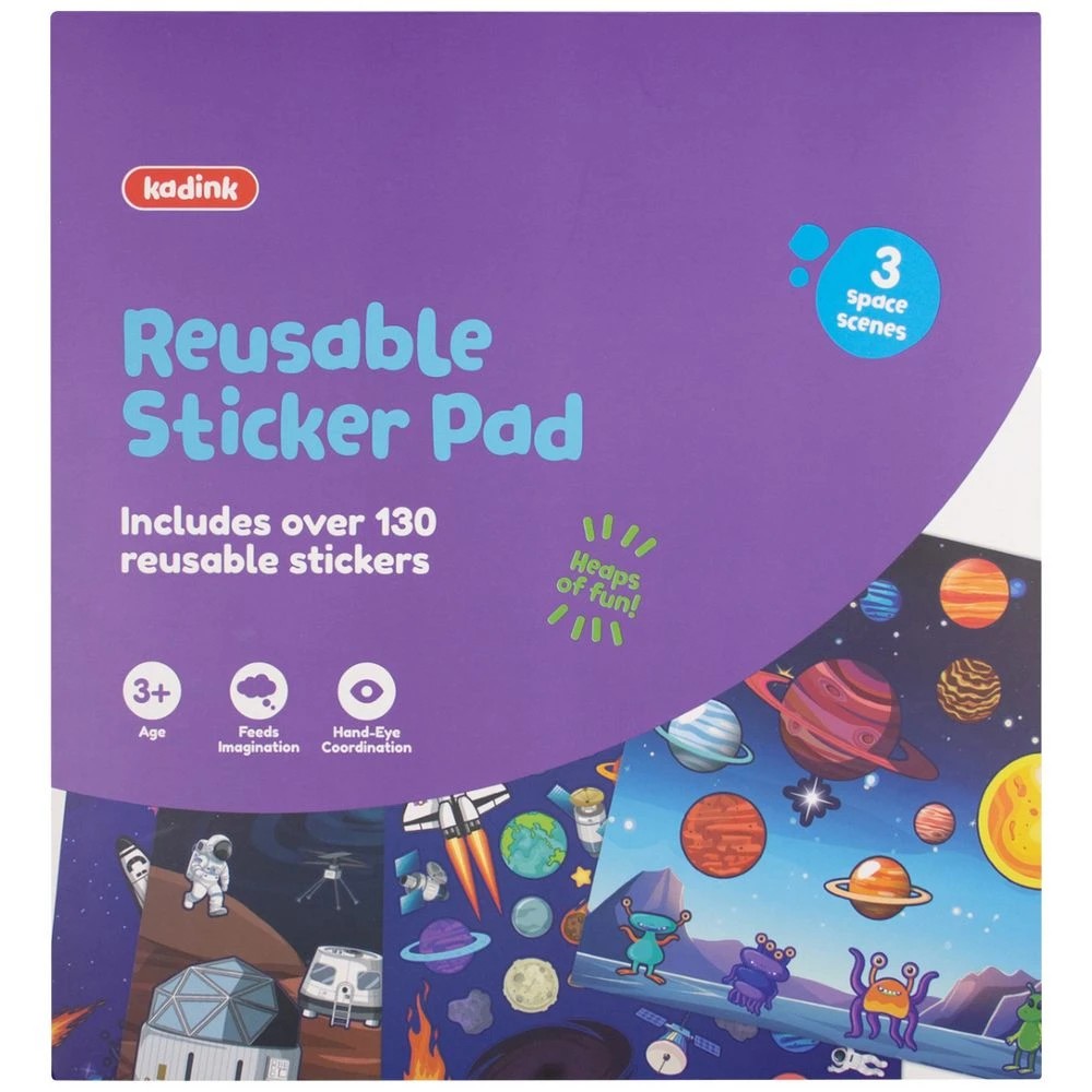 1 Kadink Sticker Book Outer Space, 1 of 3