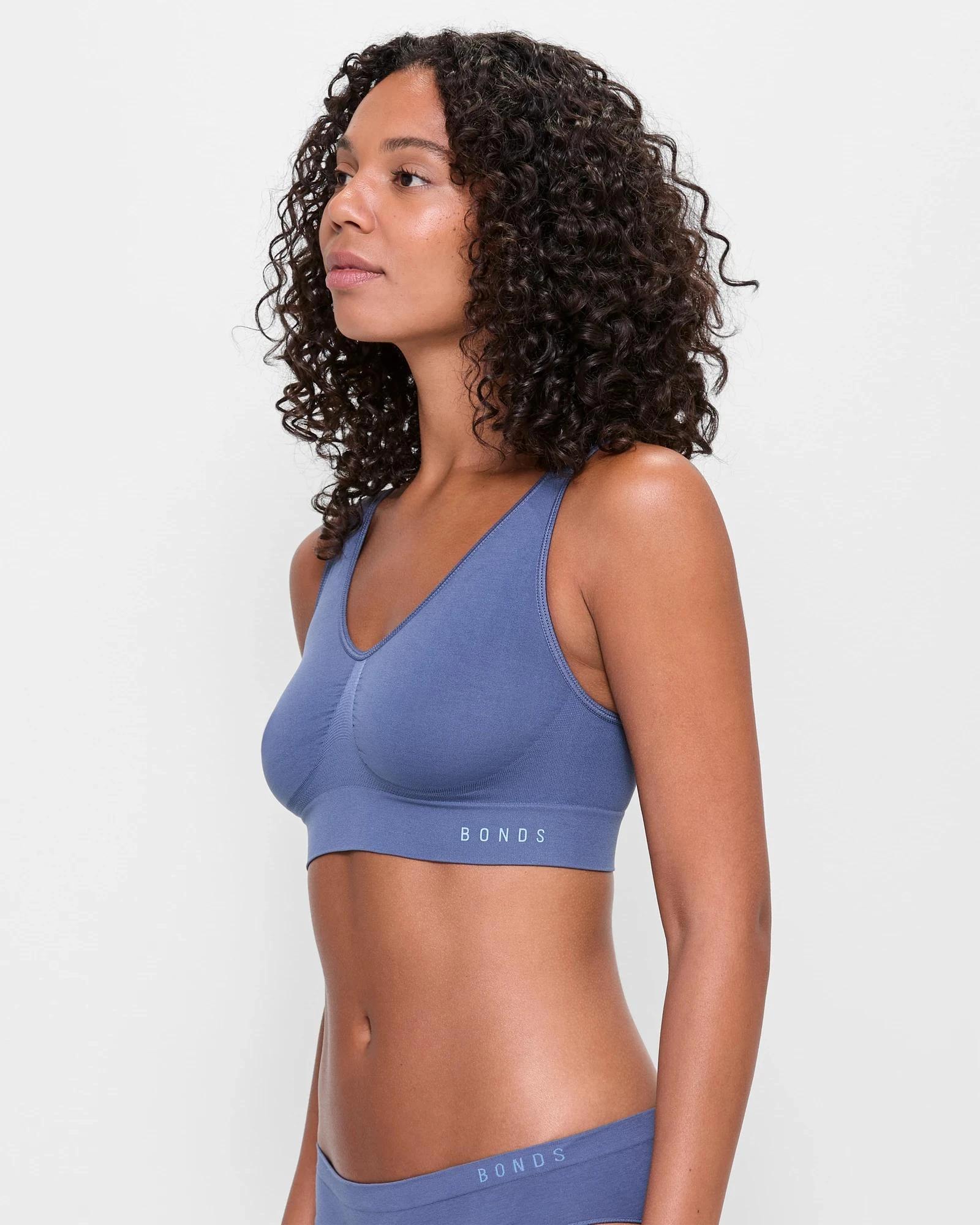 3 Bonds Seamless Comfy Crop Top PUBERTY BLUES, 3 of 4