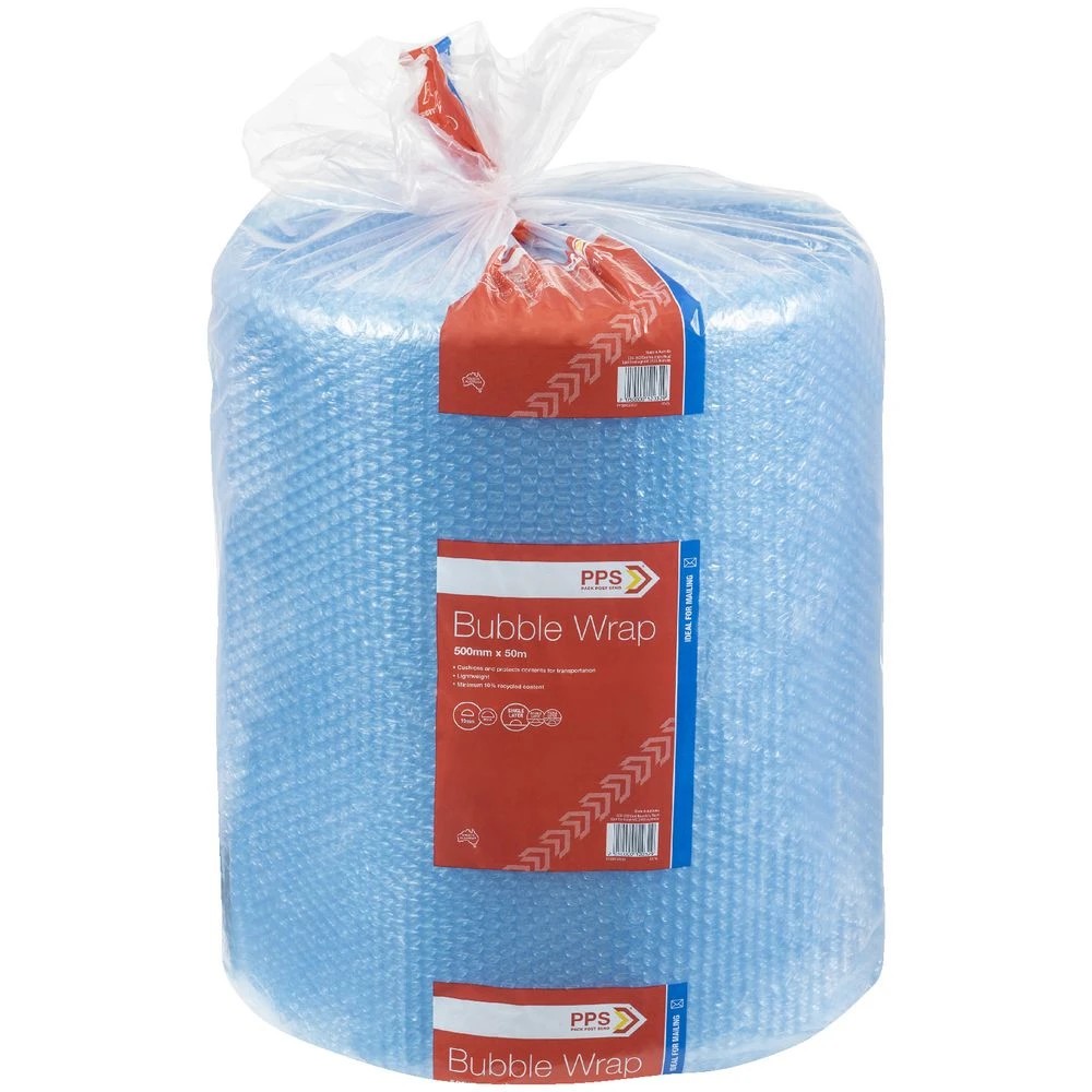 3 PPS 500mm x 50m Bubble Wrap Roll 16 Pack, 3 of 3