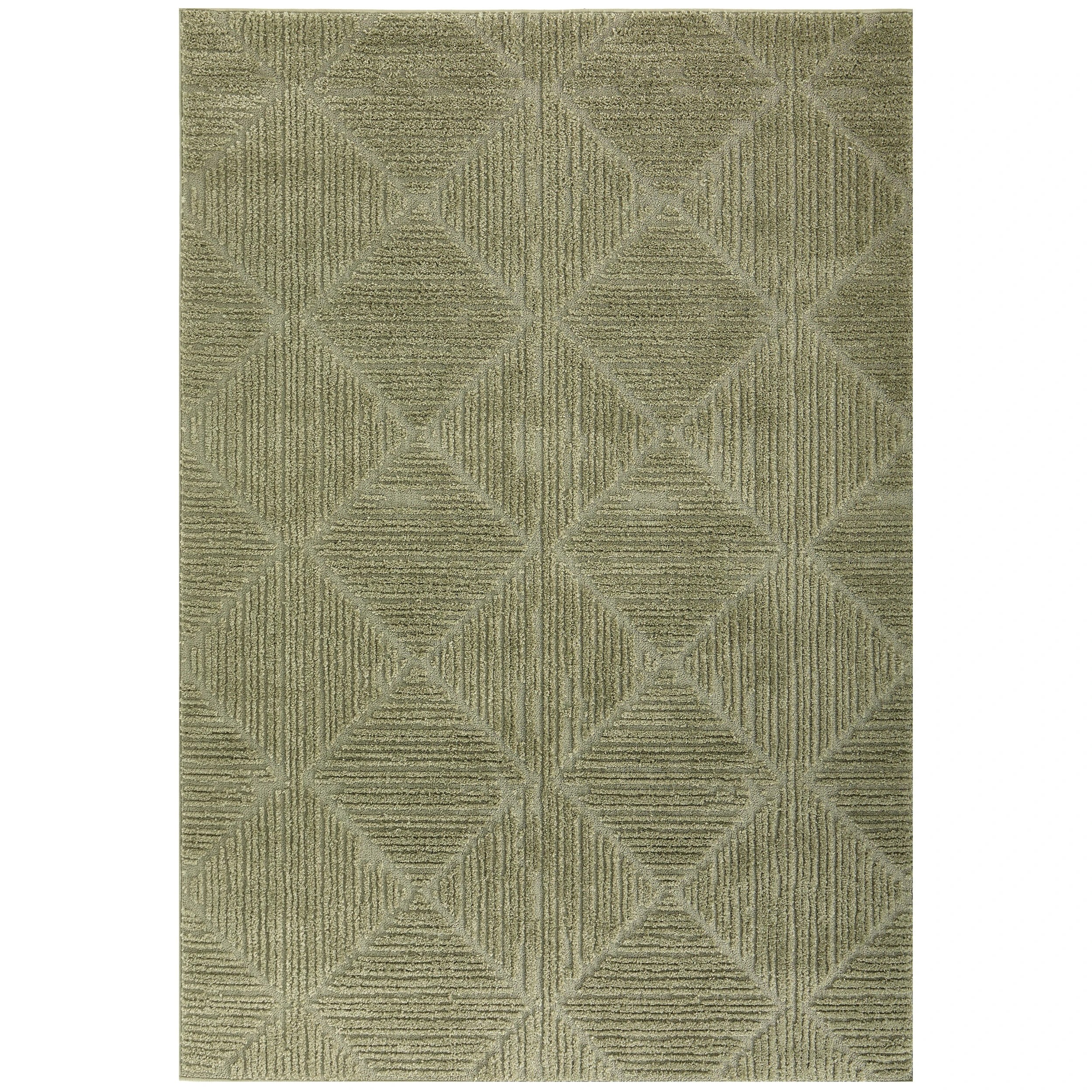 1 Common Ground Rugs Starlet 39 290x200cm - Green, 1 of 7