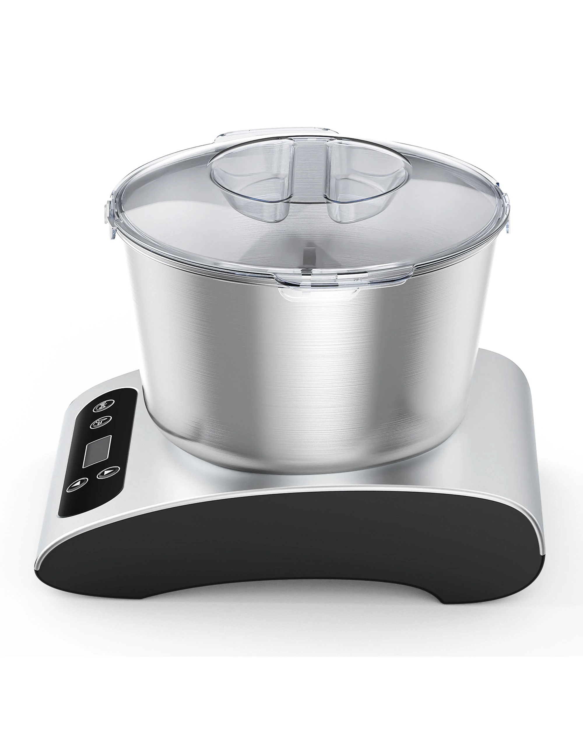 3 Advwin Electric Dough Maker with Kneading & Whisking Function- Silver, 3 of 7