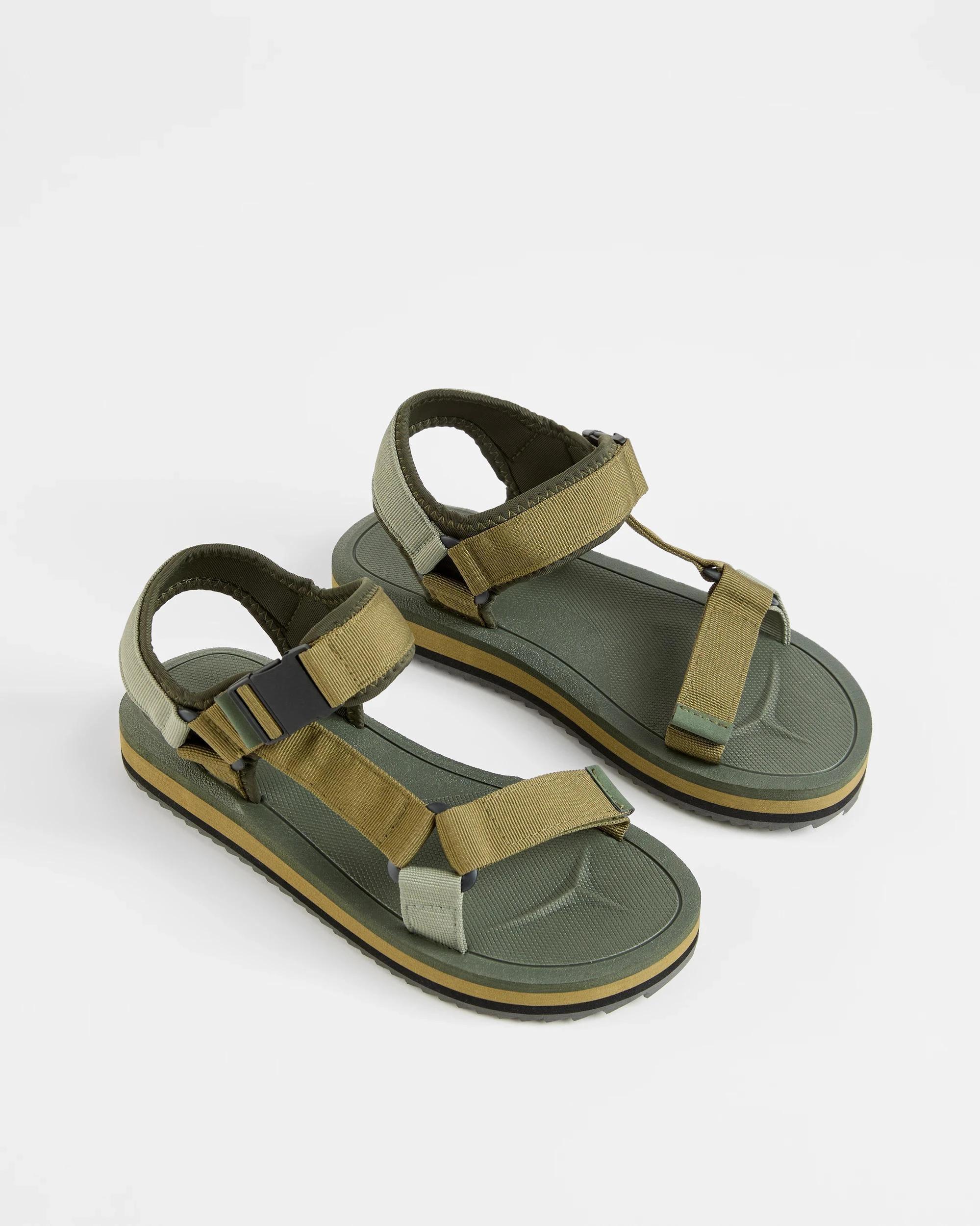 3 Target Man Mens Adjustable Sandal KHAKI, 3 of 3