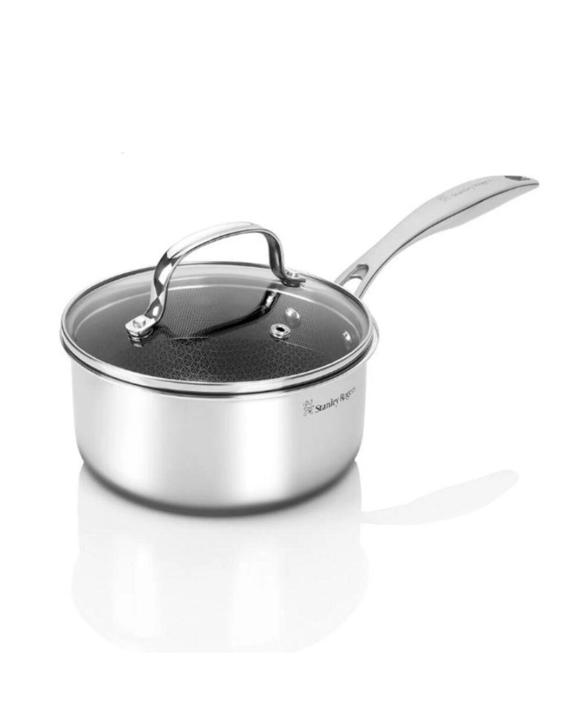 Stanley Rogers Matrix Saucepan with Lid  16cm  1.7L  Suits Induction