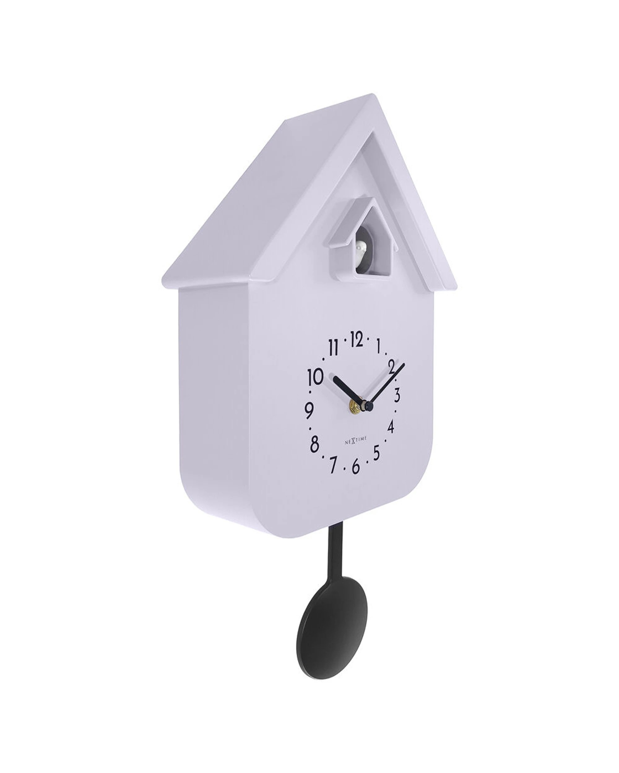 2 NexTime Twitter Cuckoo Wall Clock Vintage Nature Sounds 29.5cm, 2 of 5