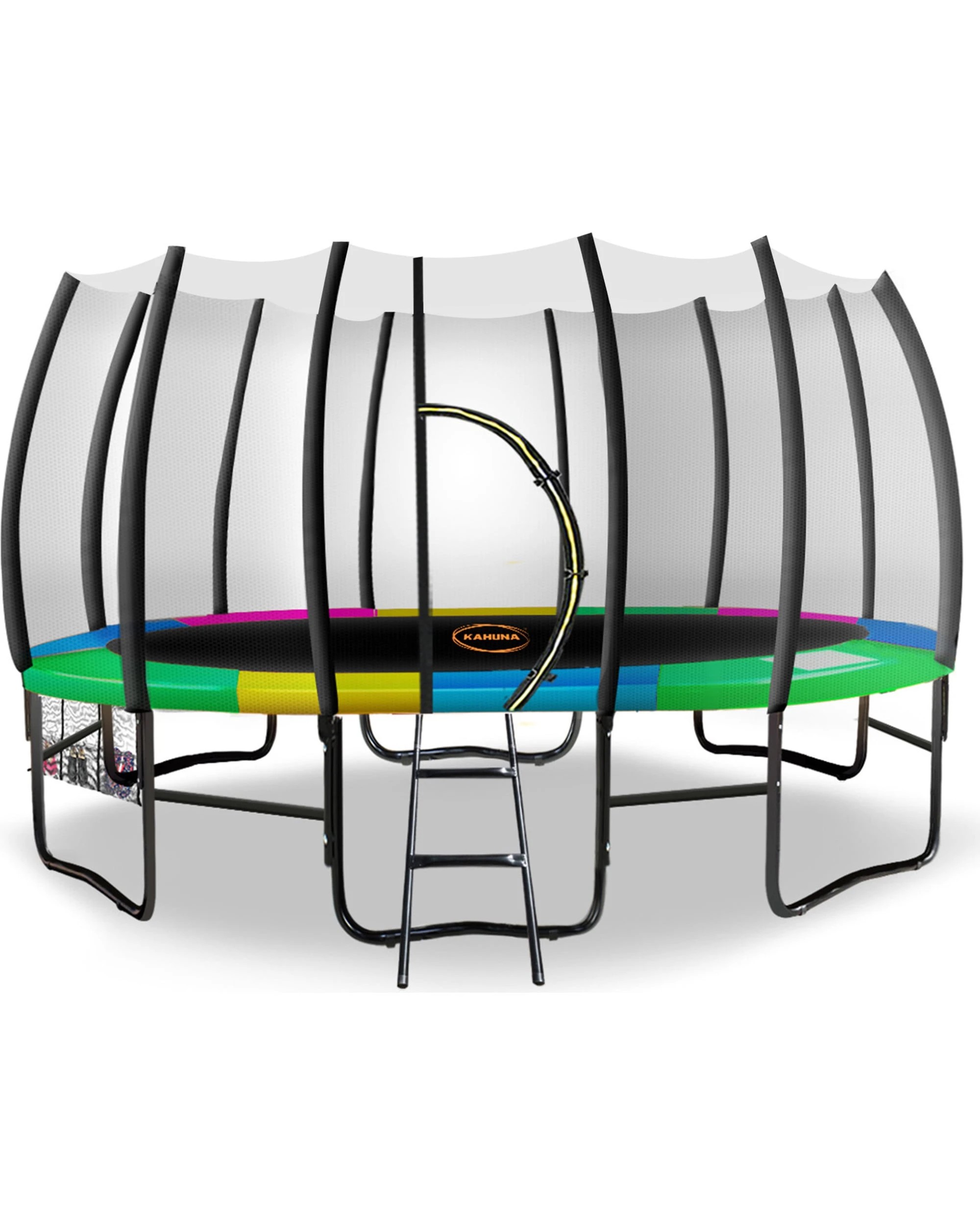 1 Kahuna 14ft Twister Springless Trampoline - Pattern, 1 of 10