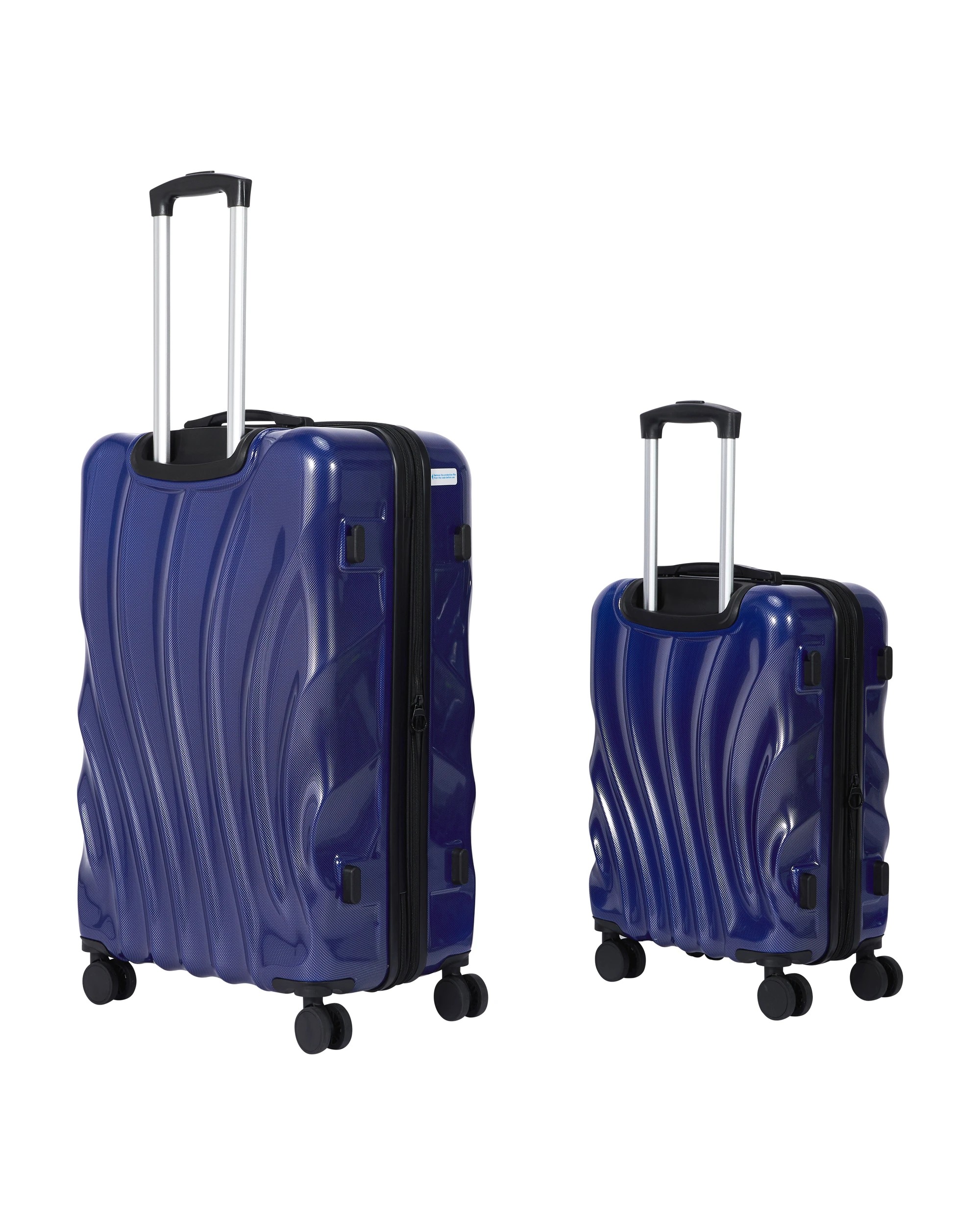 2 2 Piece Clamshell Hard Case Set - Blue, 2 of 8