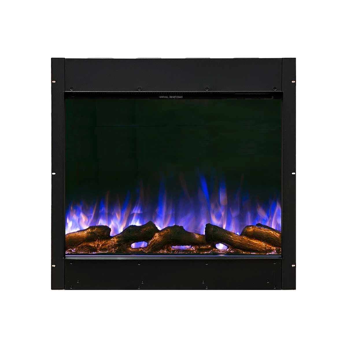 3 Moda Living Aristo 28 inch Electric Fireplace - Frameless - Black, 3 of 10