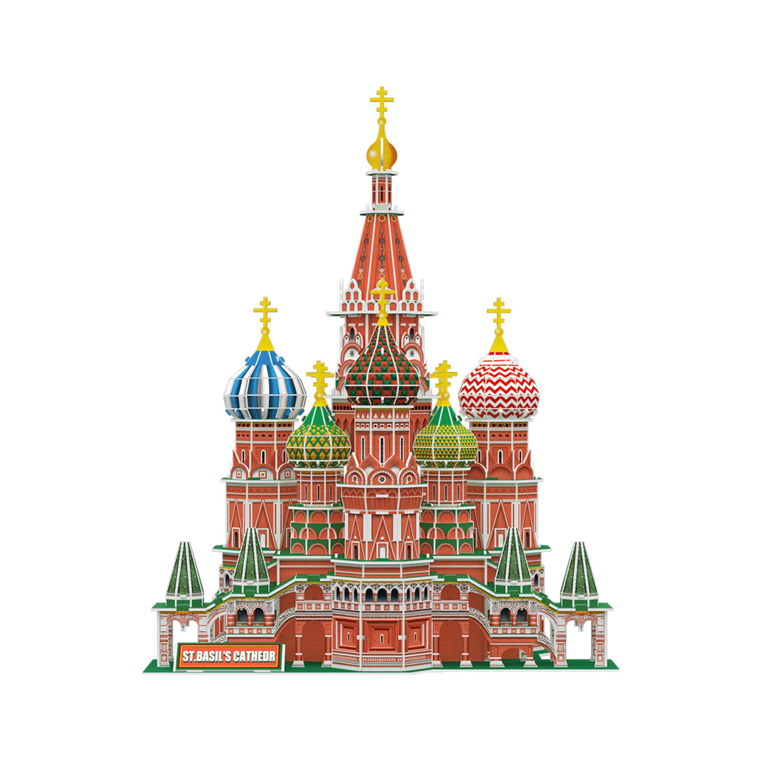2 CubicFun St. Basil's Cathedral Moscow 3D Puzzle, 2 of 4