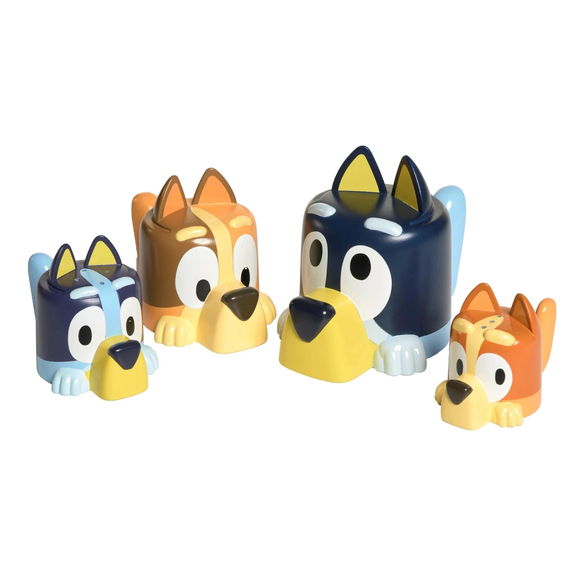 2 Bluey Family Stack & Pour Bath Toy - Multi, 2 of 9