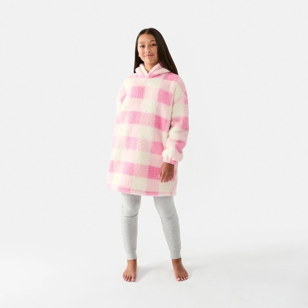 1 Pull Over Gown Pnk Checks, 1 of 10