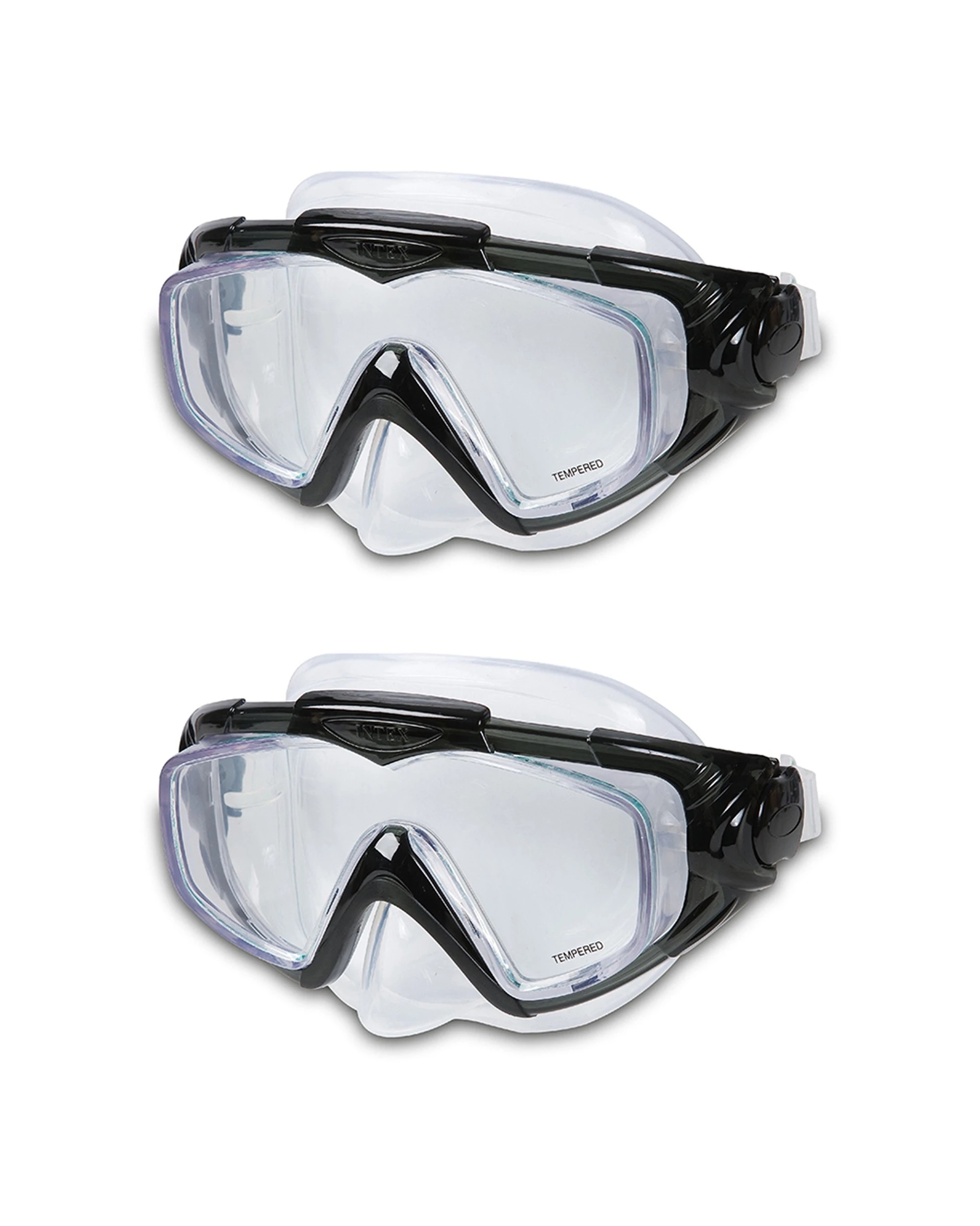 1 Intex 2PK Aqua Flow Sport Silicone Aqua Mask, 1 of 4