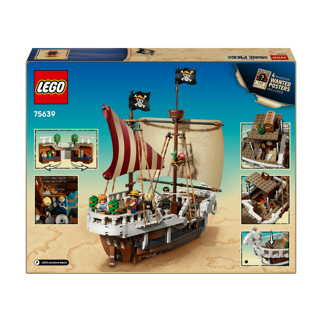 10 LEGO ONE PIECE The Going Merry Pirate Ship 75639, 10 of 10