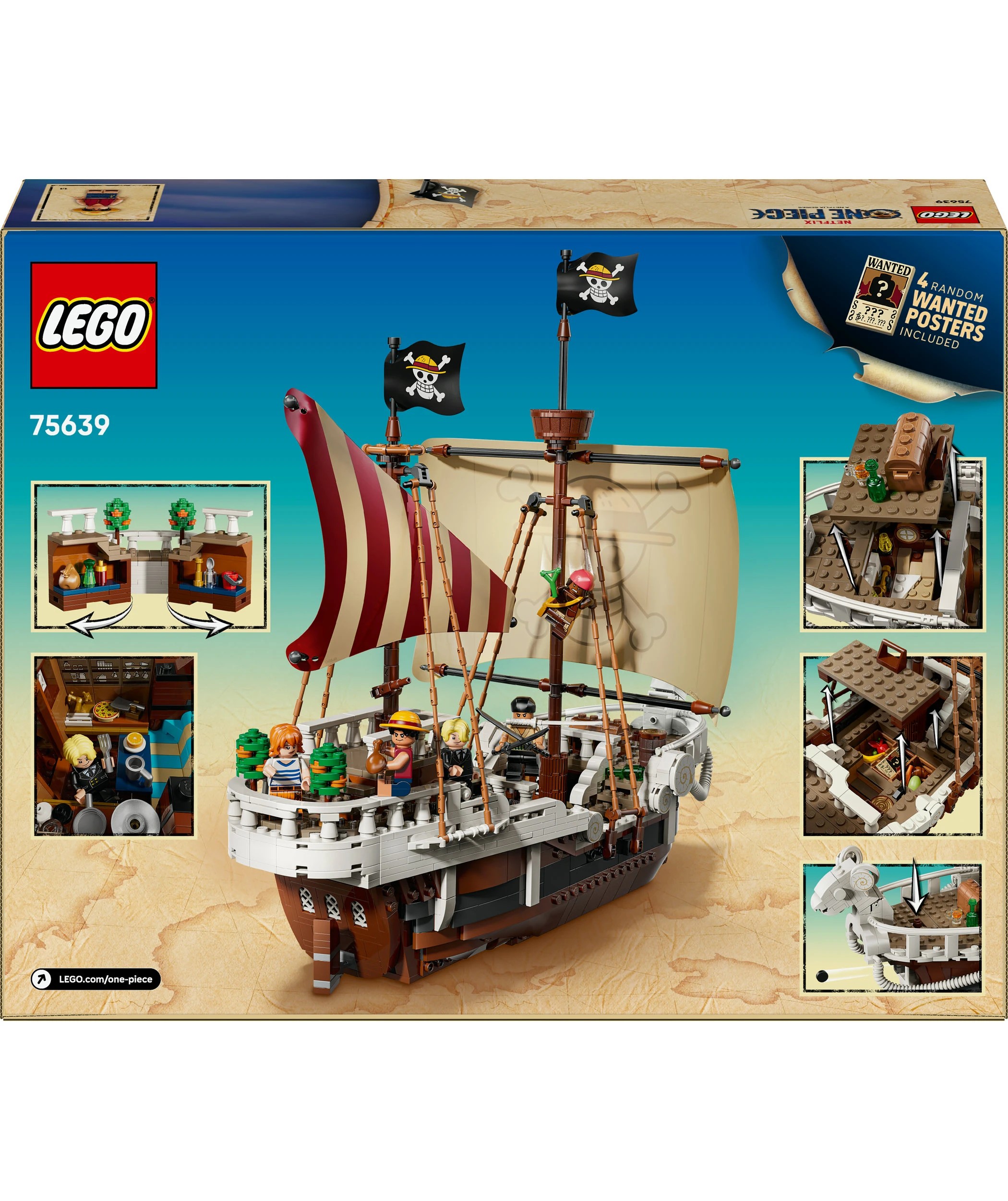 10 LEGO ONE PIECE The Going Merry Pirate Ship 75639, 10 of 10