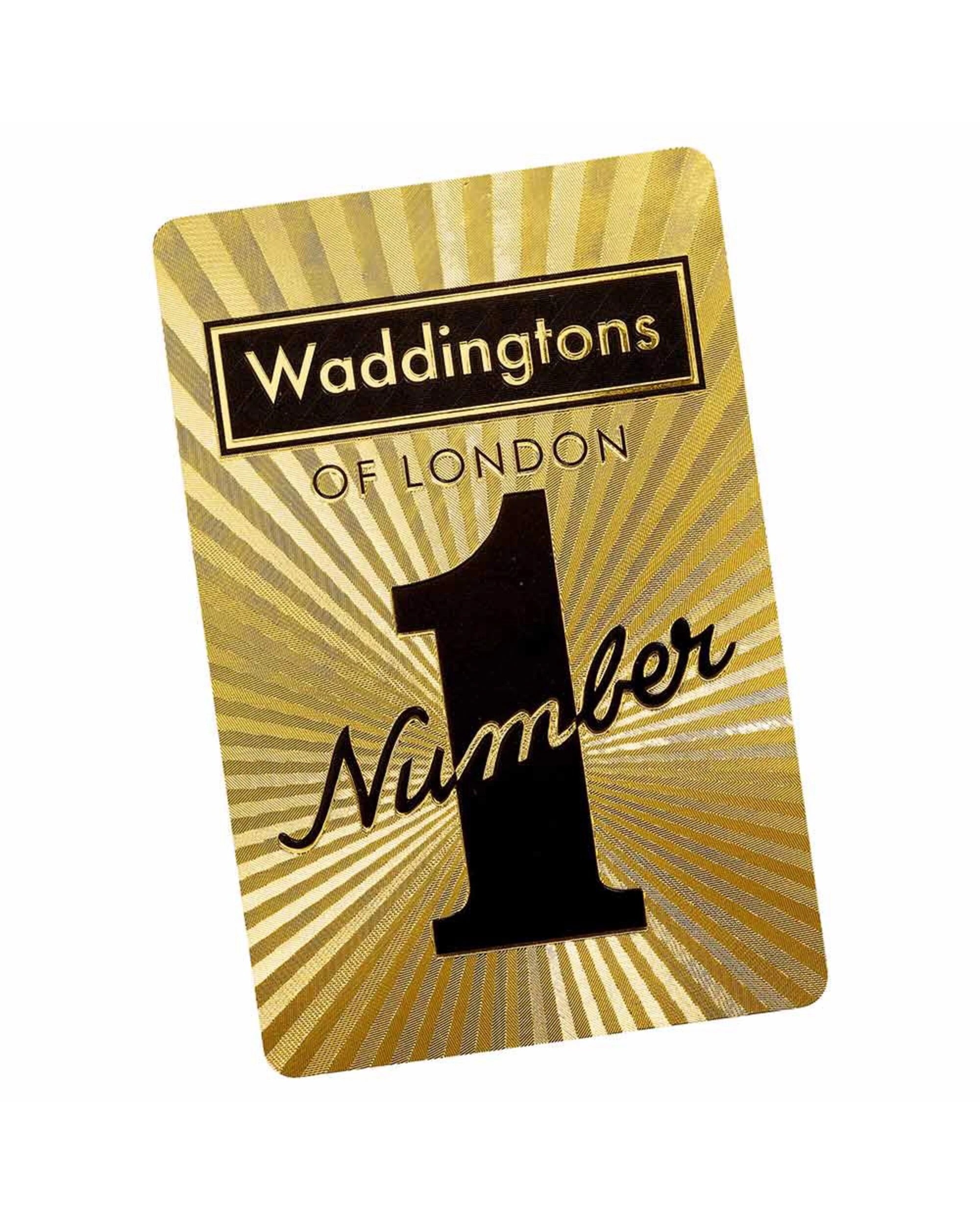 4 Waddington's Gold Playing Cards, 4 of 4
